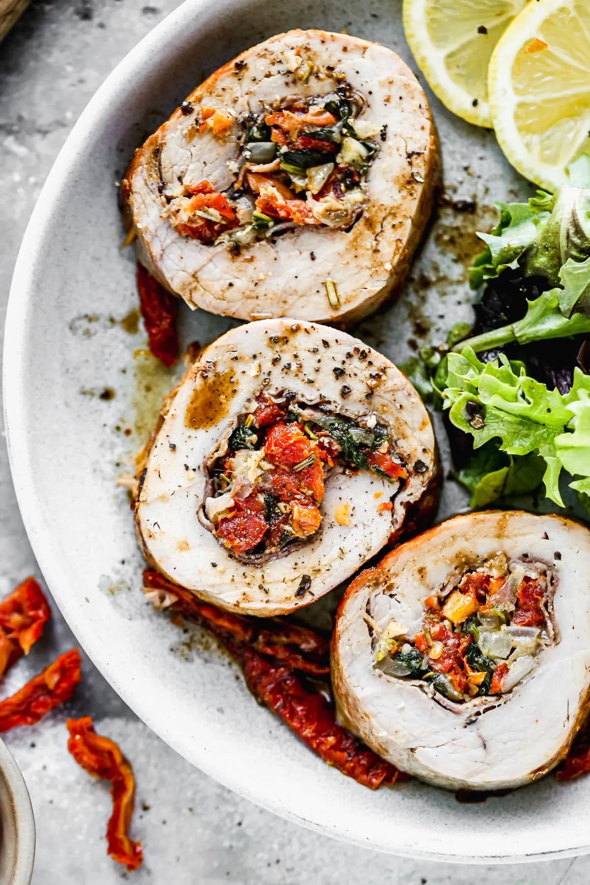 Stuffed Barbecue Pork Loin