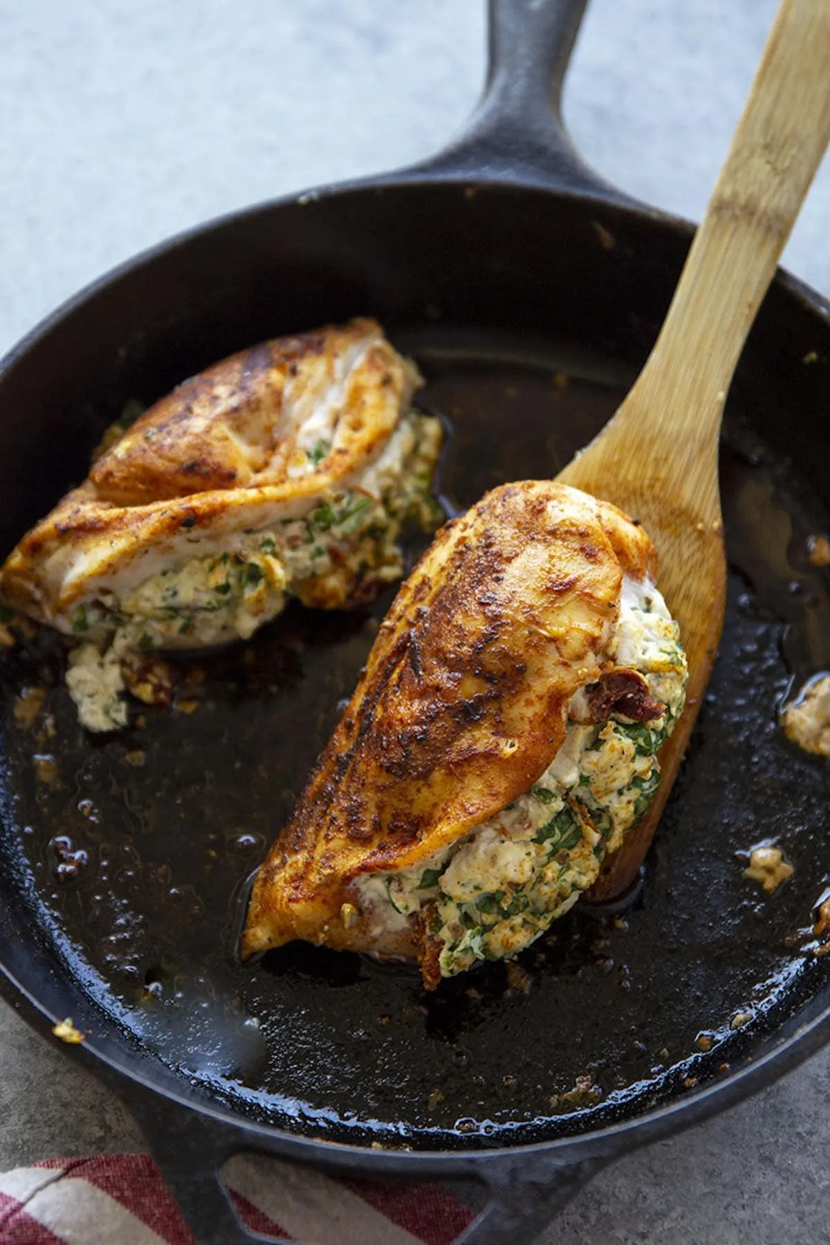Stuffed Chicken Breast alla Panna