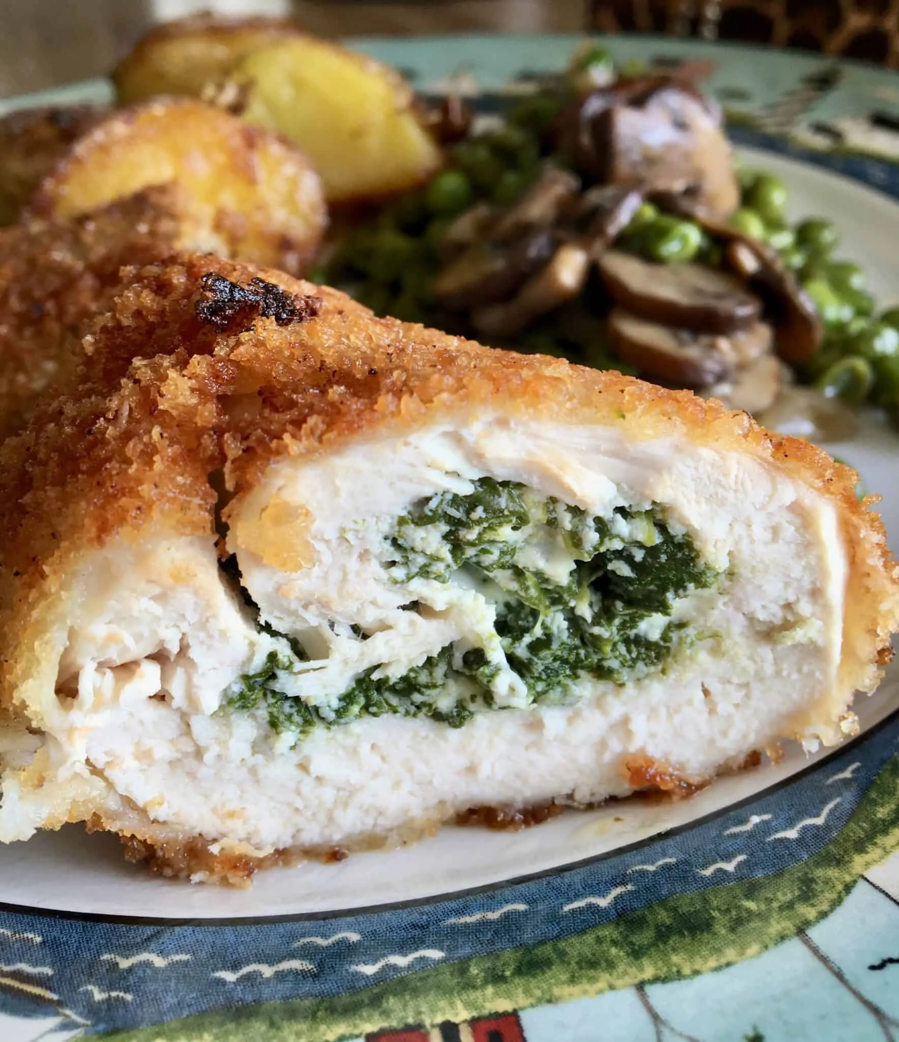 Stuffed Chicken Breasts with Goats Cheese
