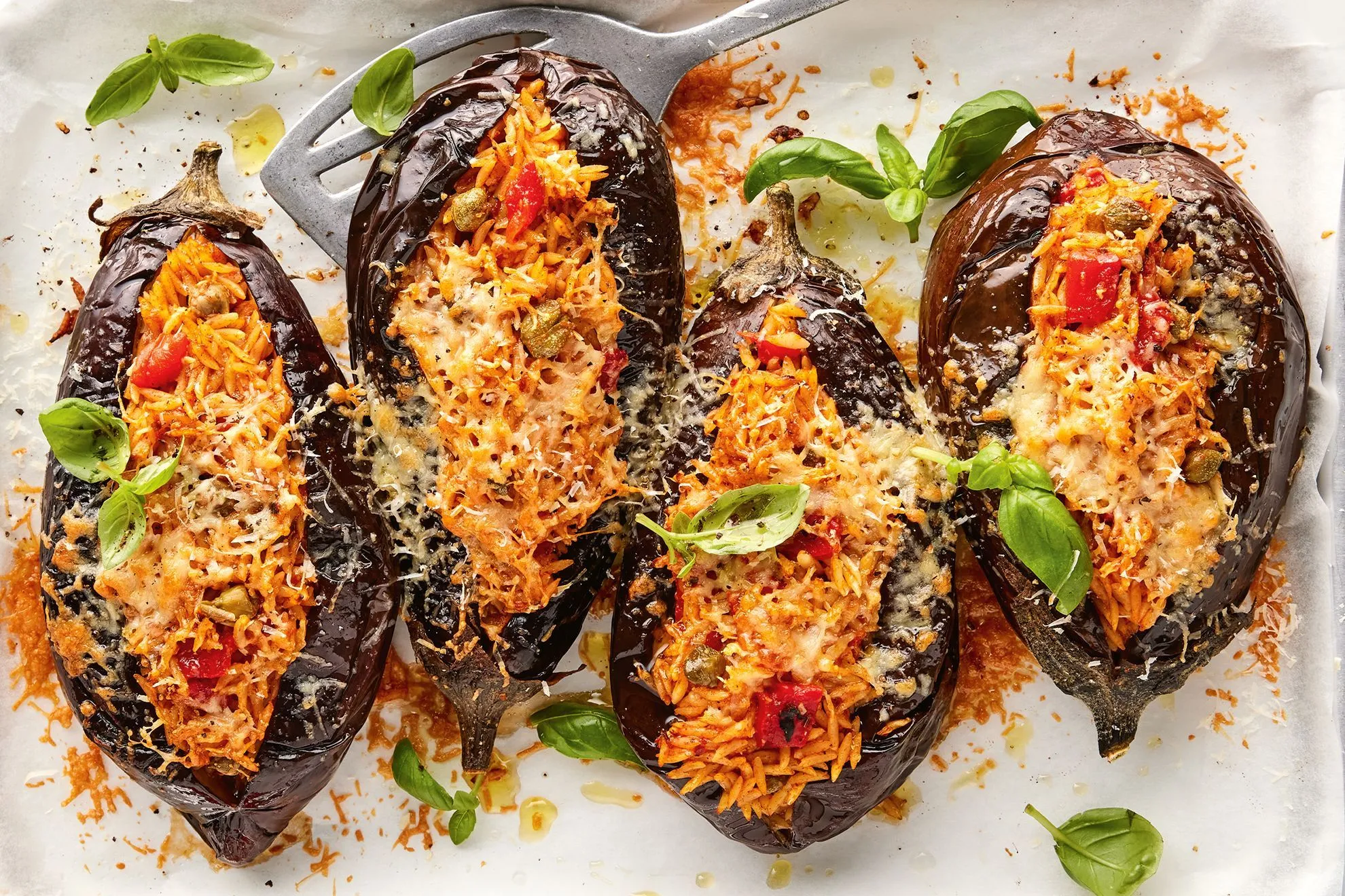 Stuffed Eggplant a la Richard Simmons