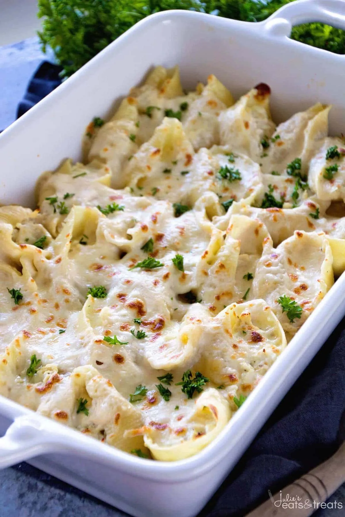 Stuffed Pasta Shells with Chicken