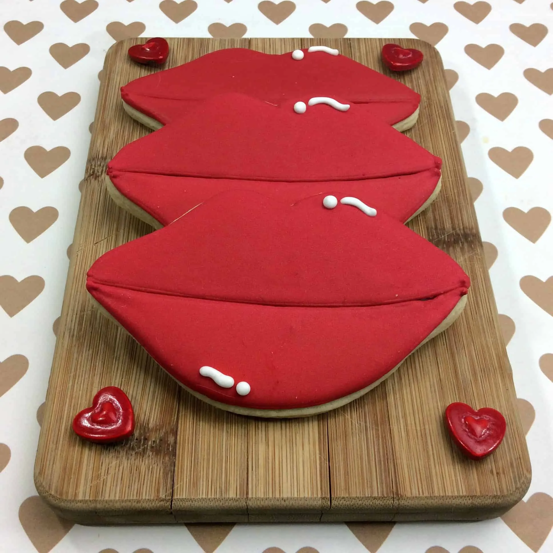Sugar Cookie Valentine Lips