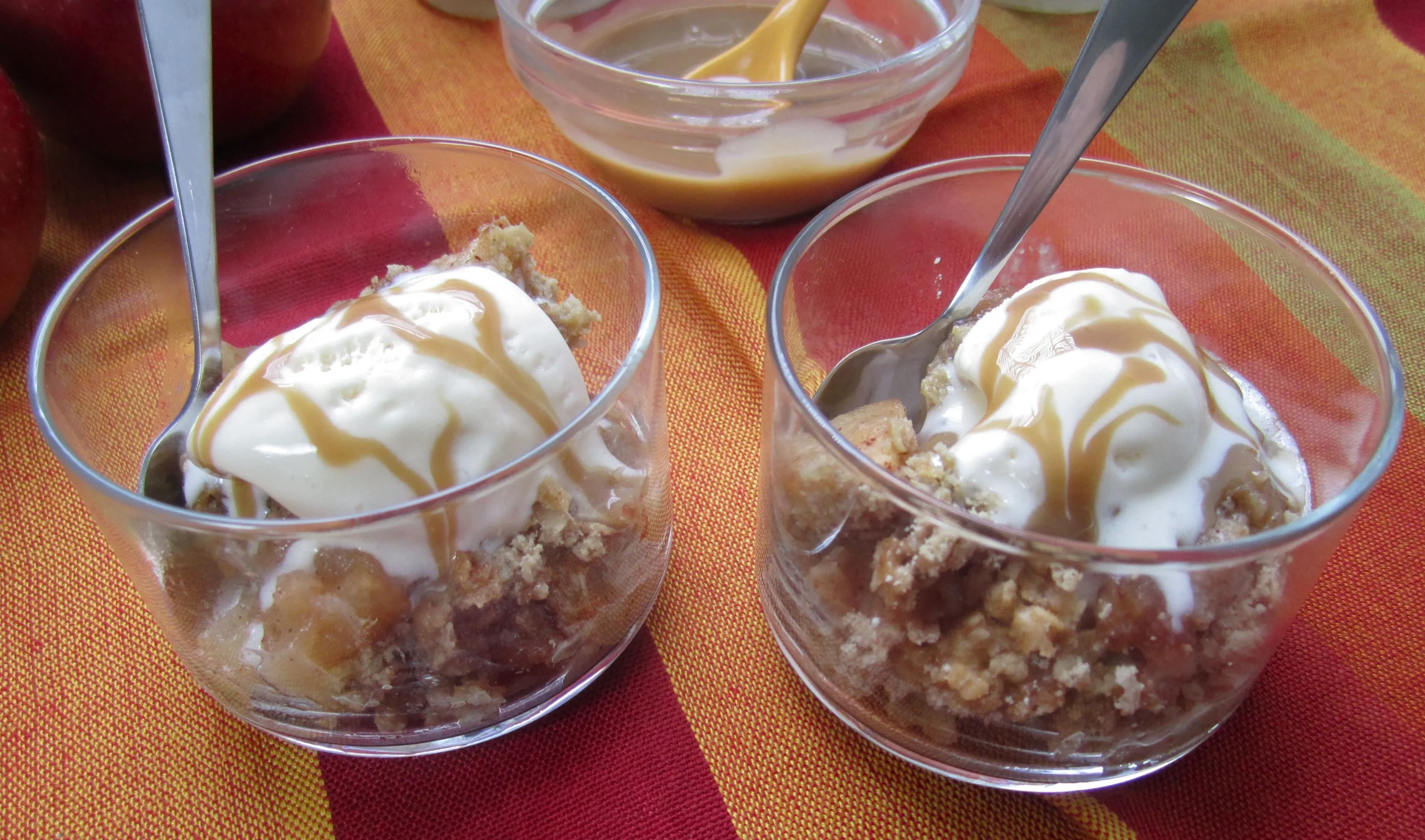 Sugar Free Caramel Apple Dessert