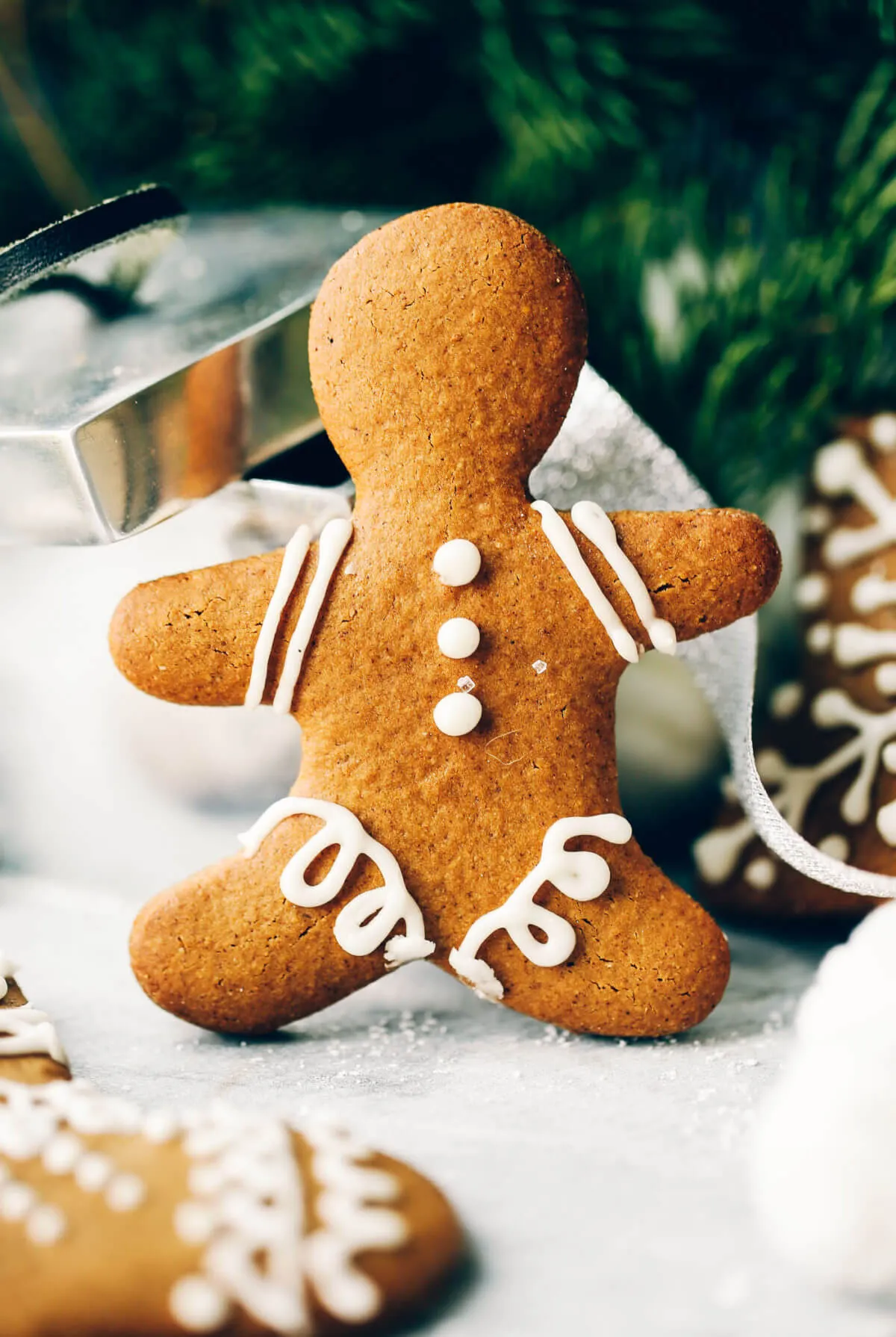 Sugar Free Gingerbread Cookies Low Carb Paleo
