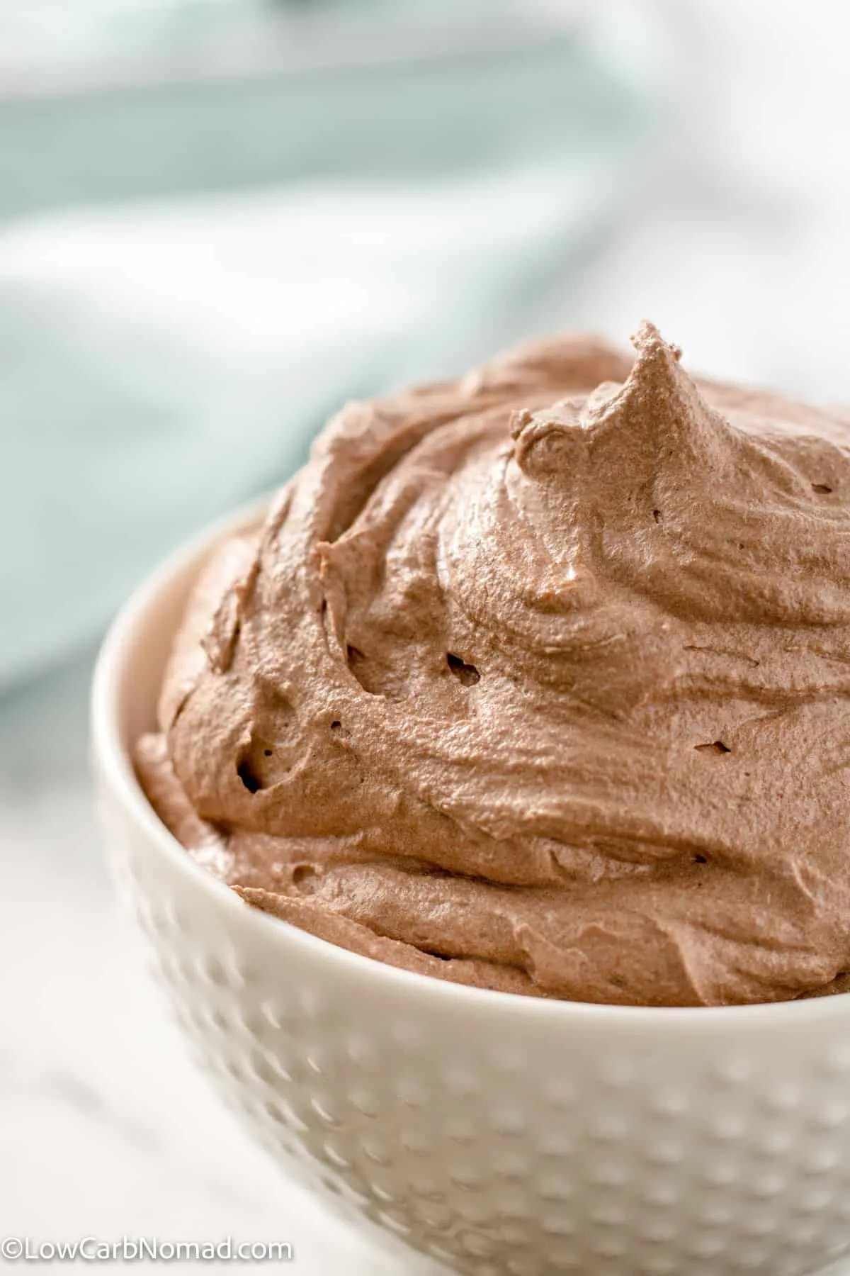 Sugar Free Low Carb Chocolate Frosting