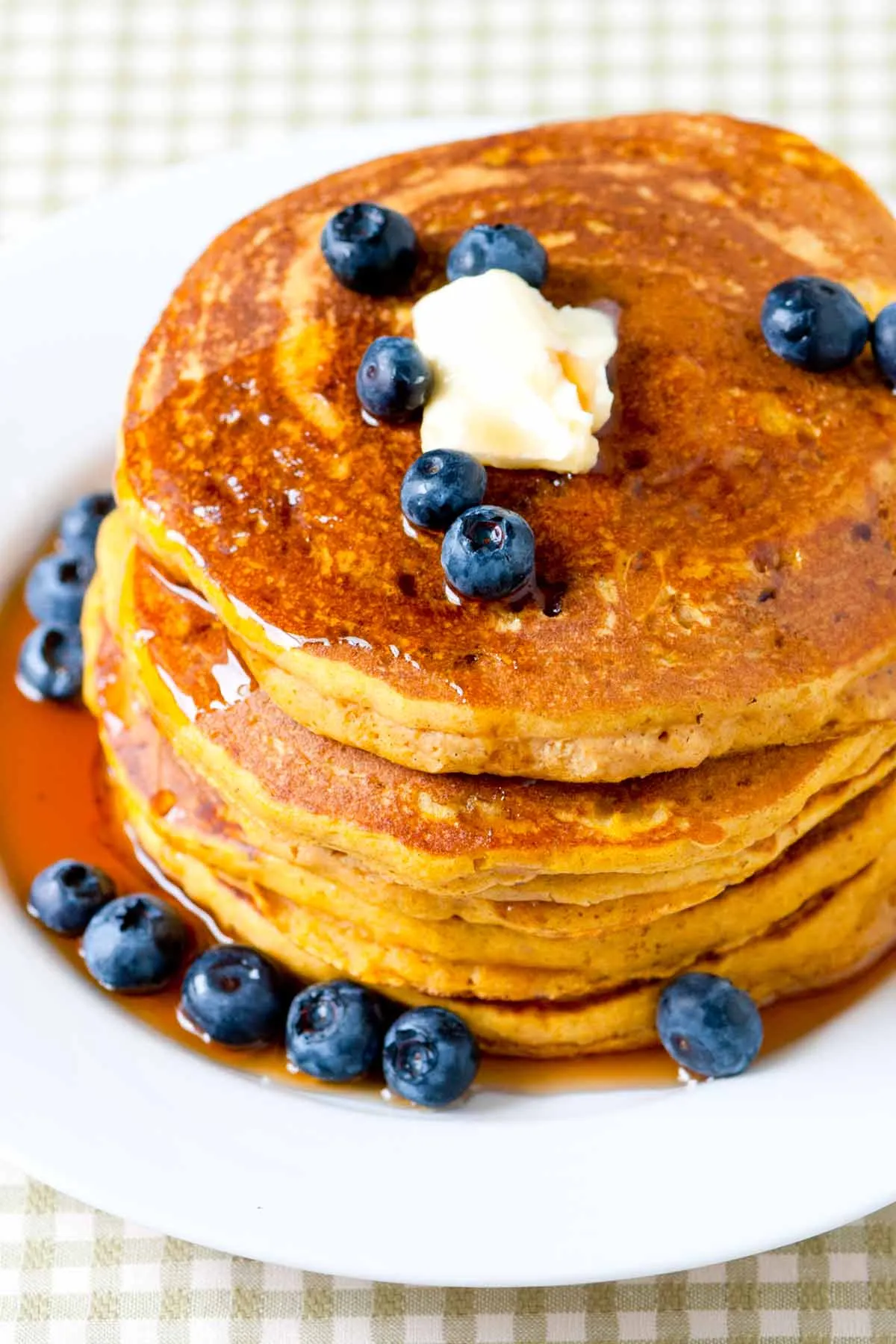 Super Fluffy Pumpkin Pancakes