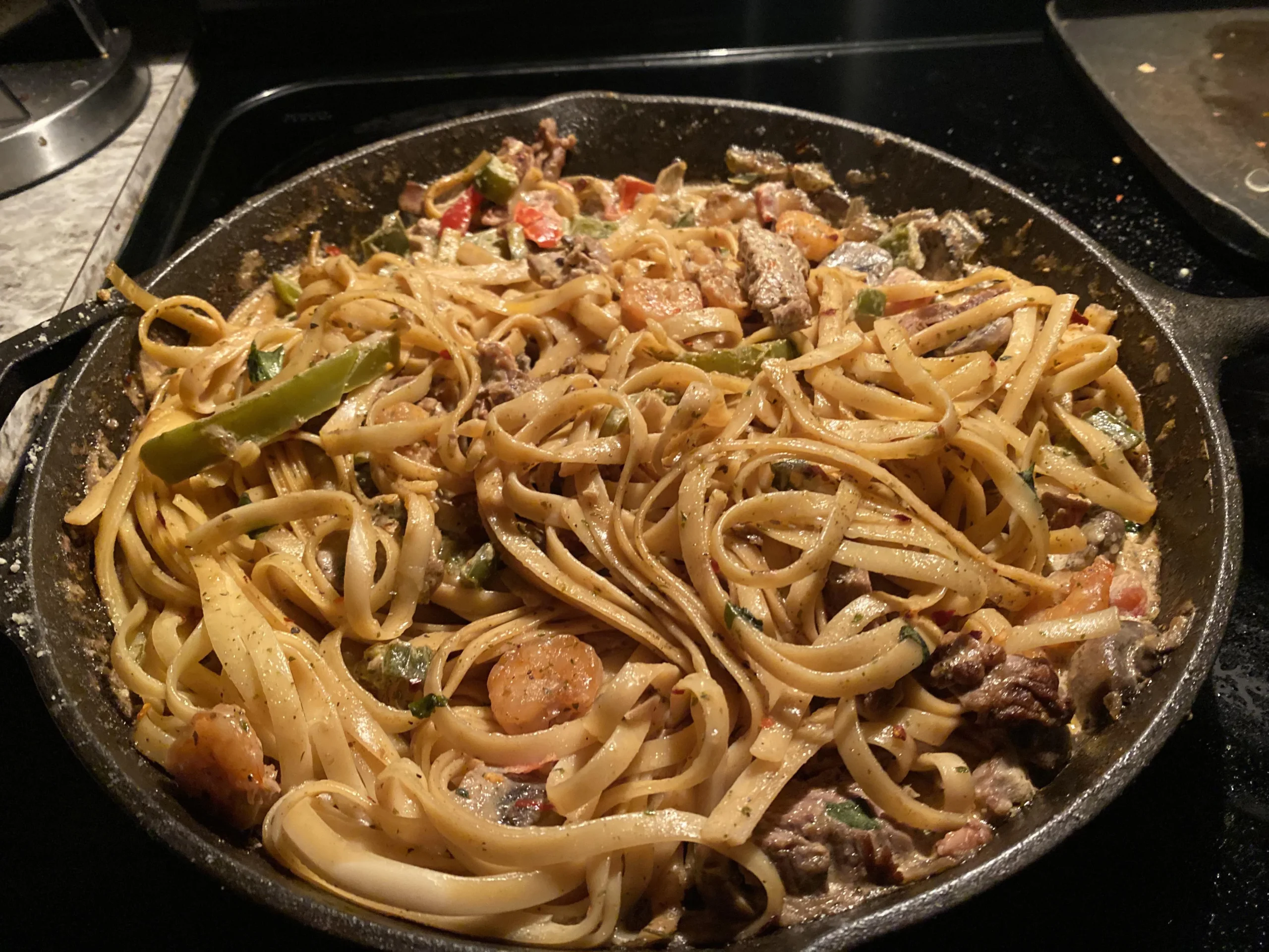 Surf and Surf Alfredo