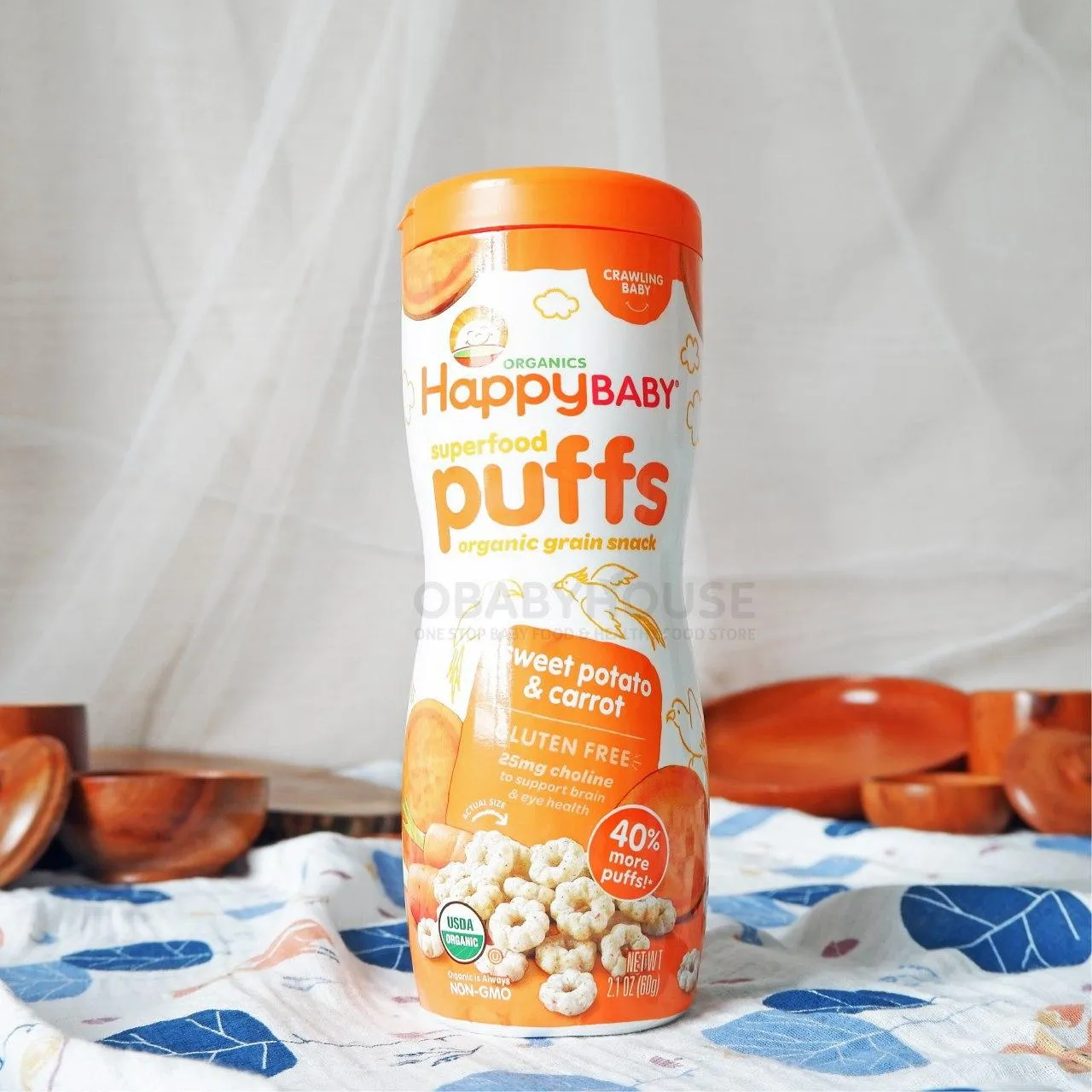 Sweet Potato Carrot Puff