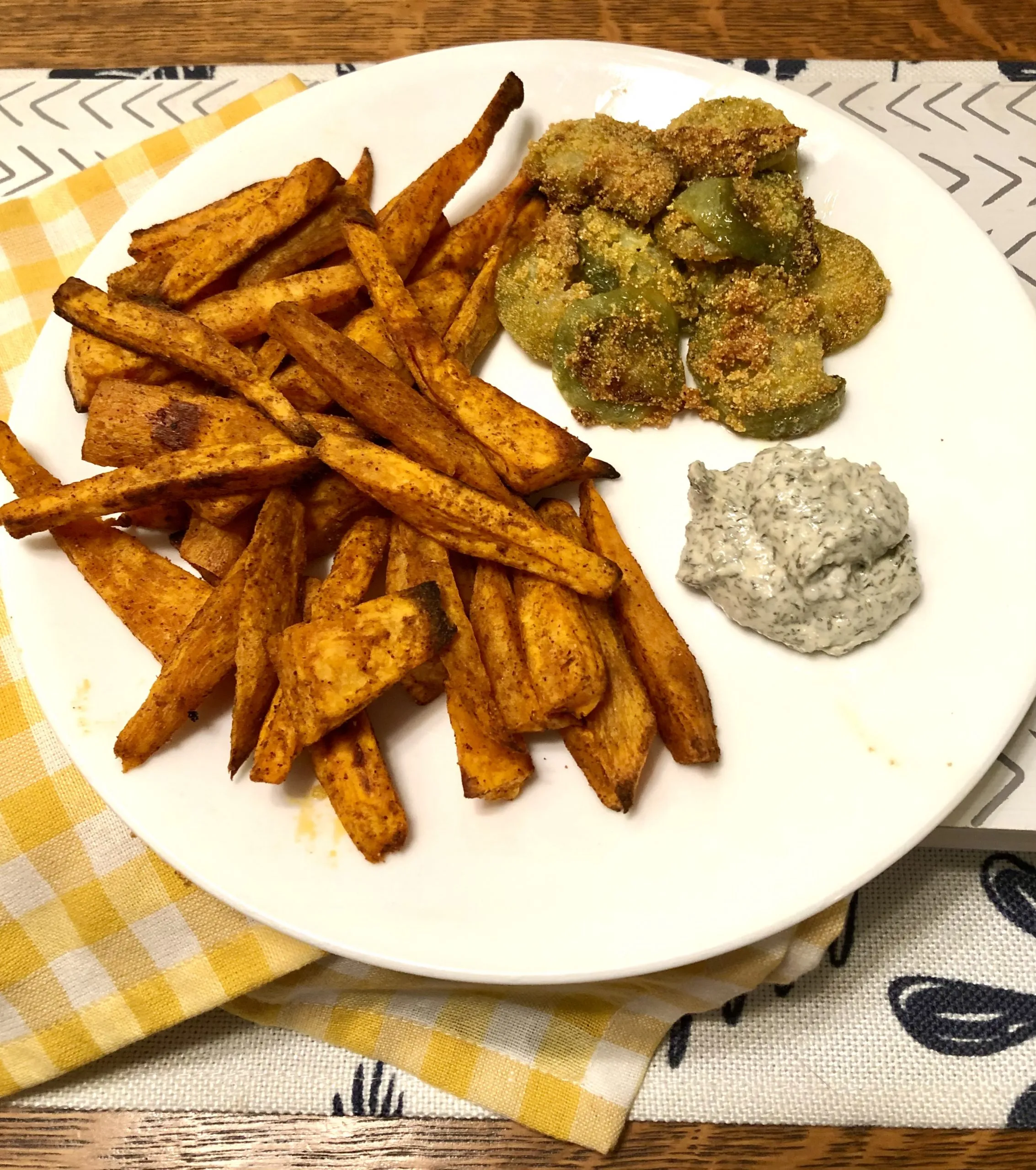 Sweet Potato Chili Fries