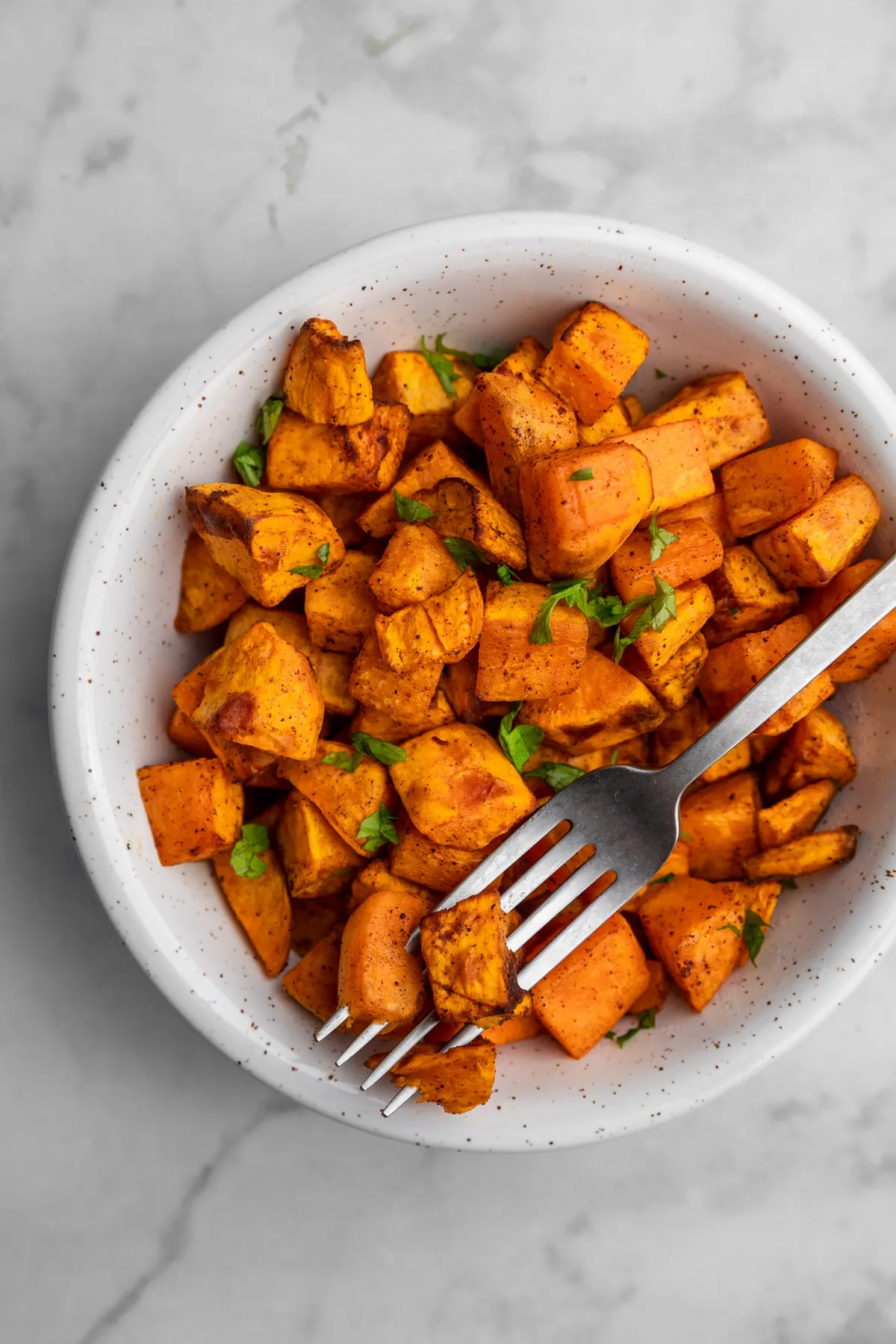 Sweet Potato Cubes Air Fryer