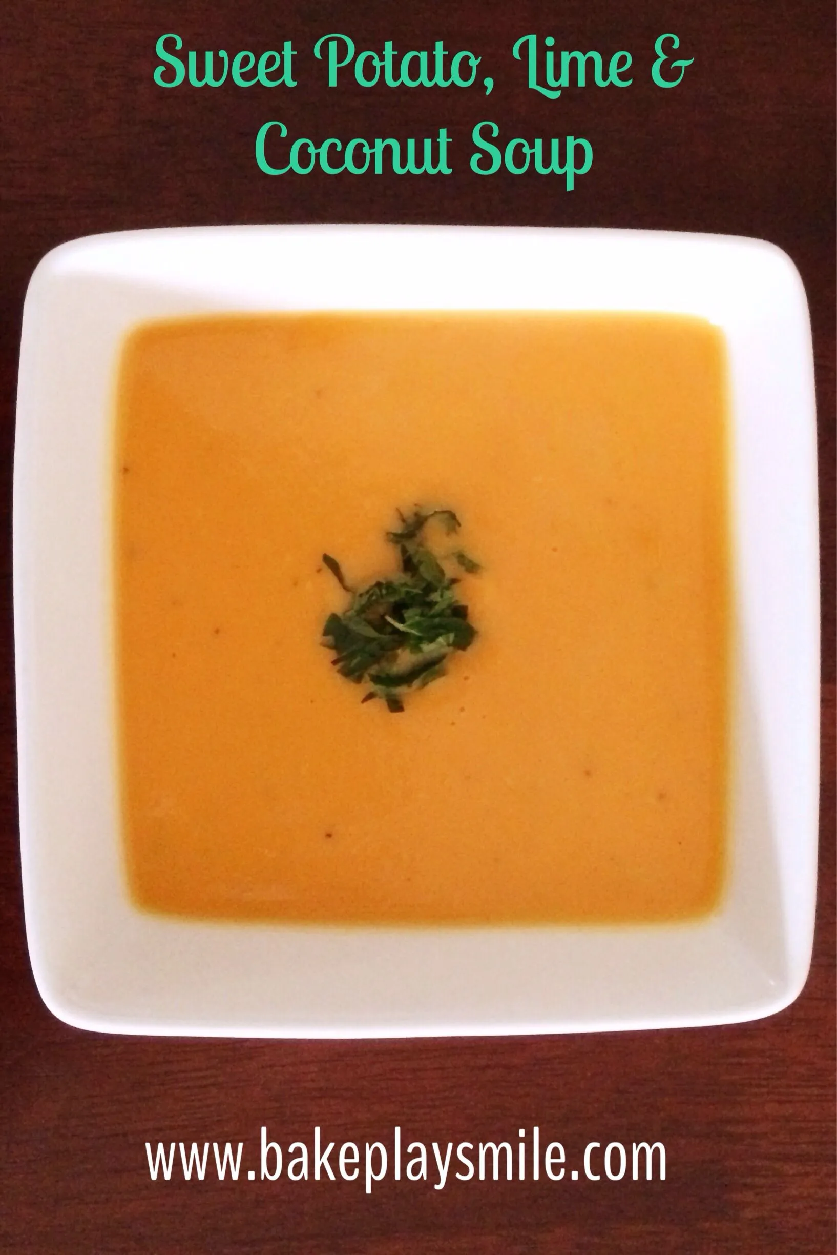 Sweet Potato Lime Soup