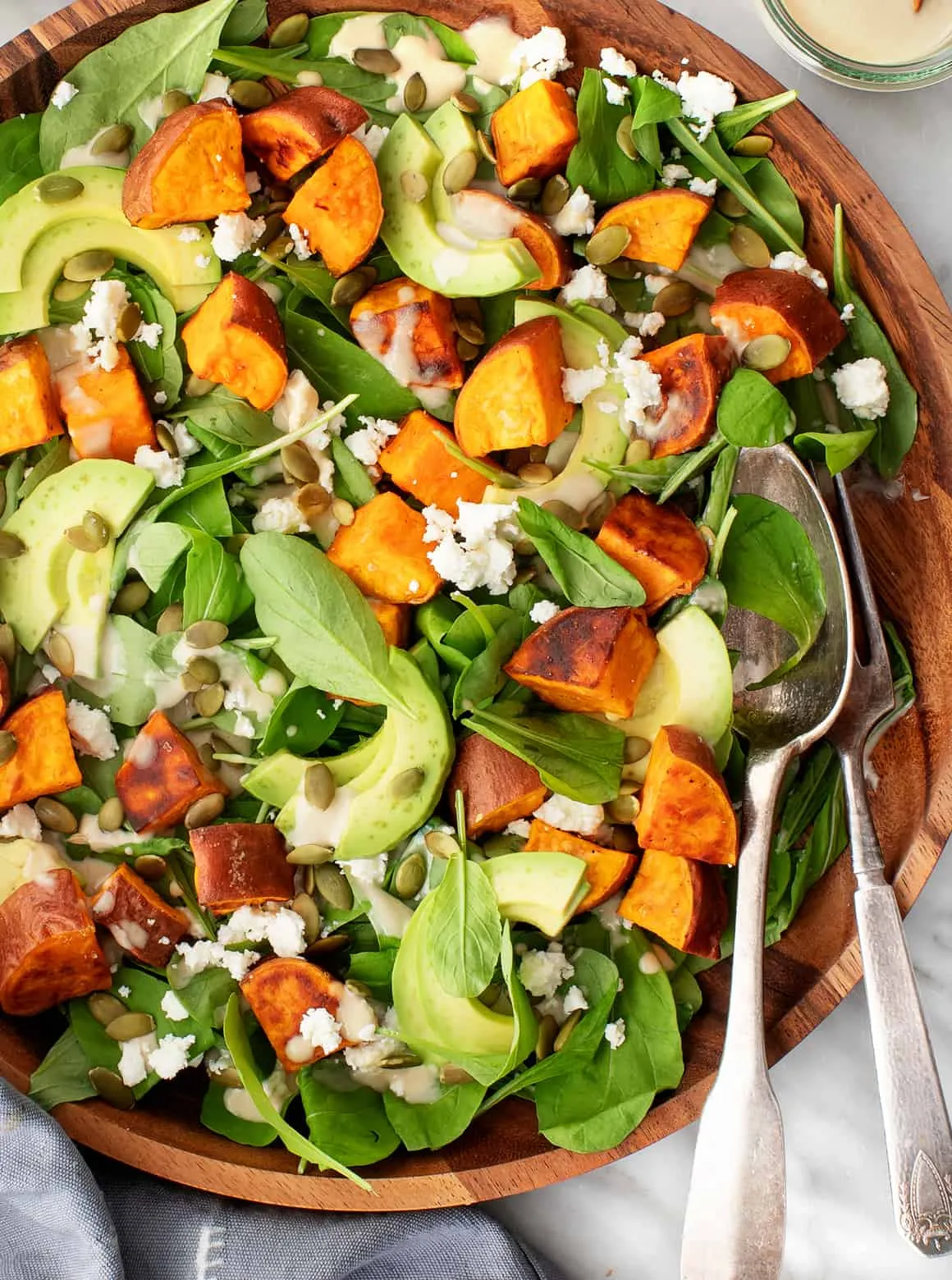 Sweet Potato Salad with Spiced Brown Sugar