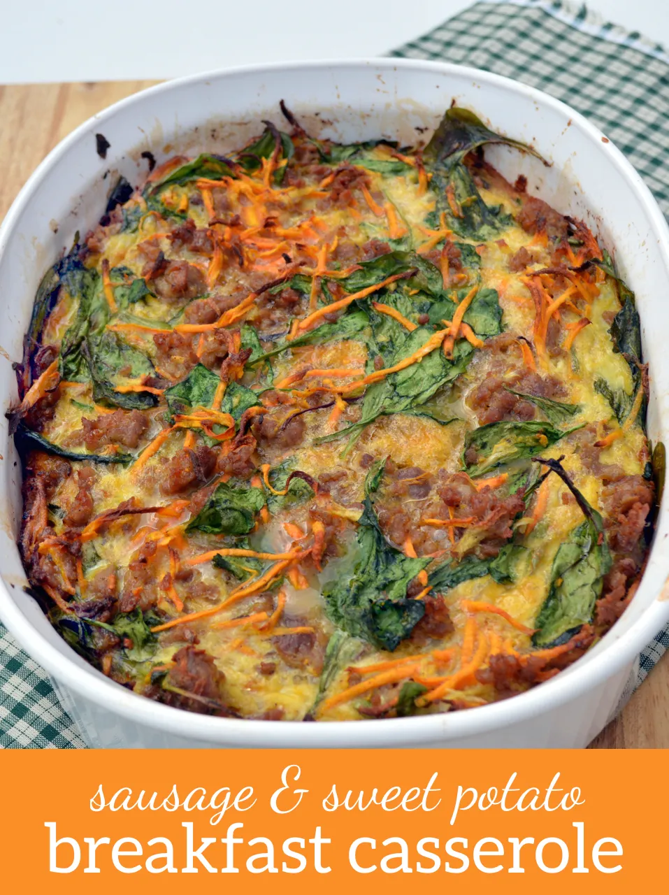 Sweet Potato Sausage and Egg Breakfast Casserole Paleo