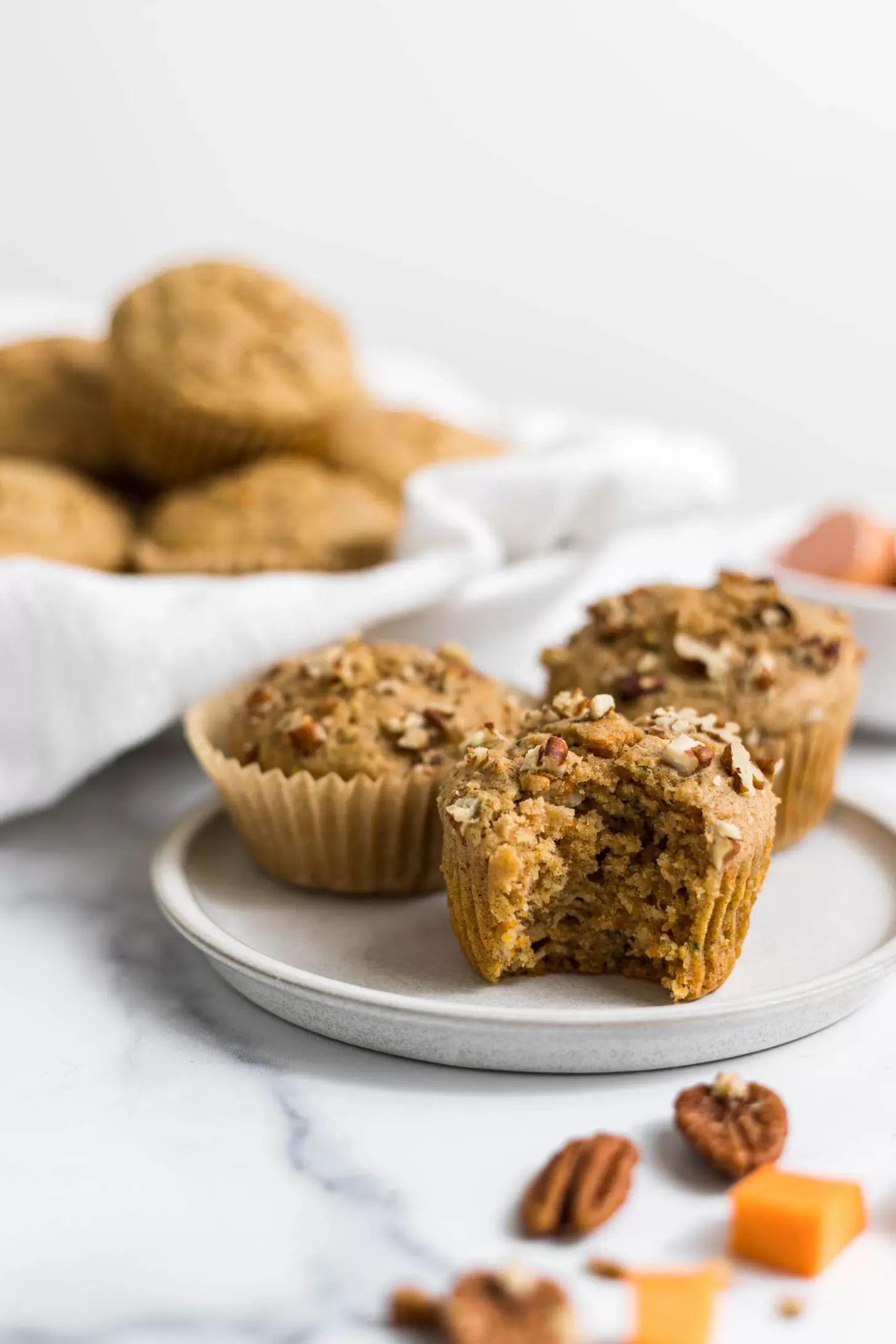 Sweet Potato Zucchini Muffins