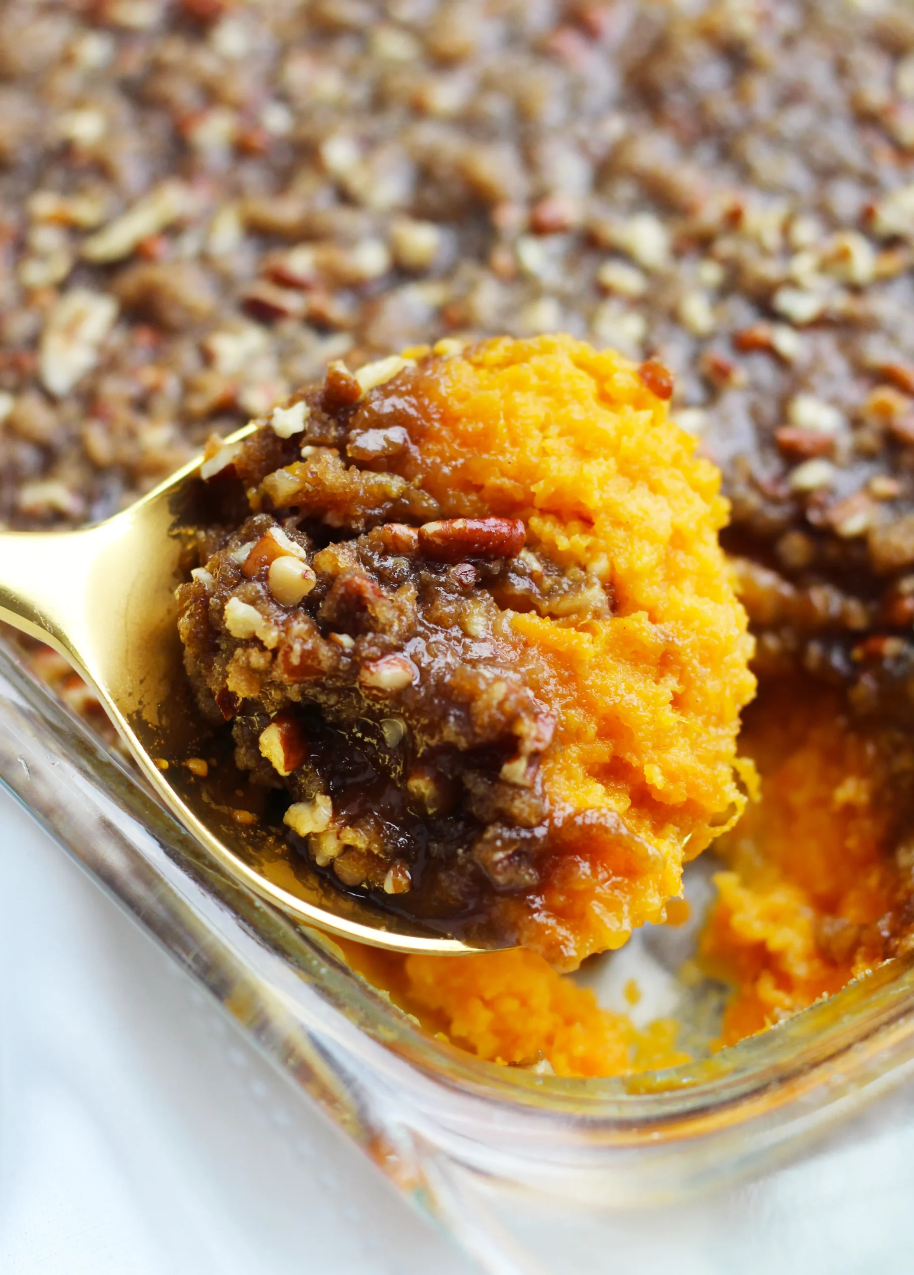 Sweet Potatoes with Pecans Casserole