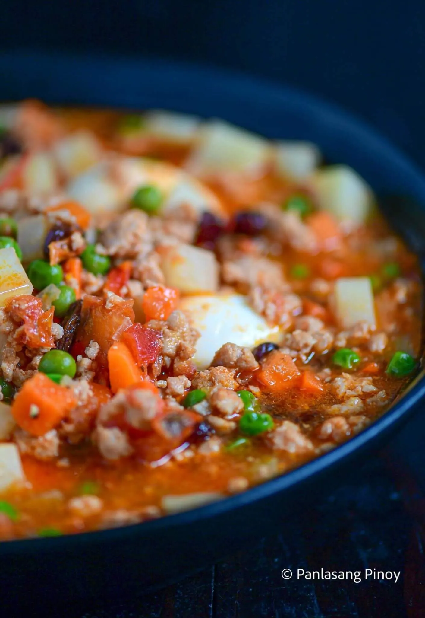 Sweet Spicy Pork Picadillo
