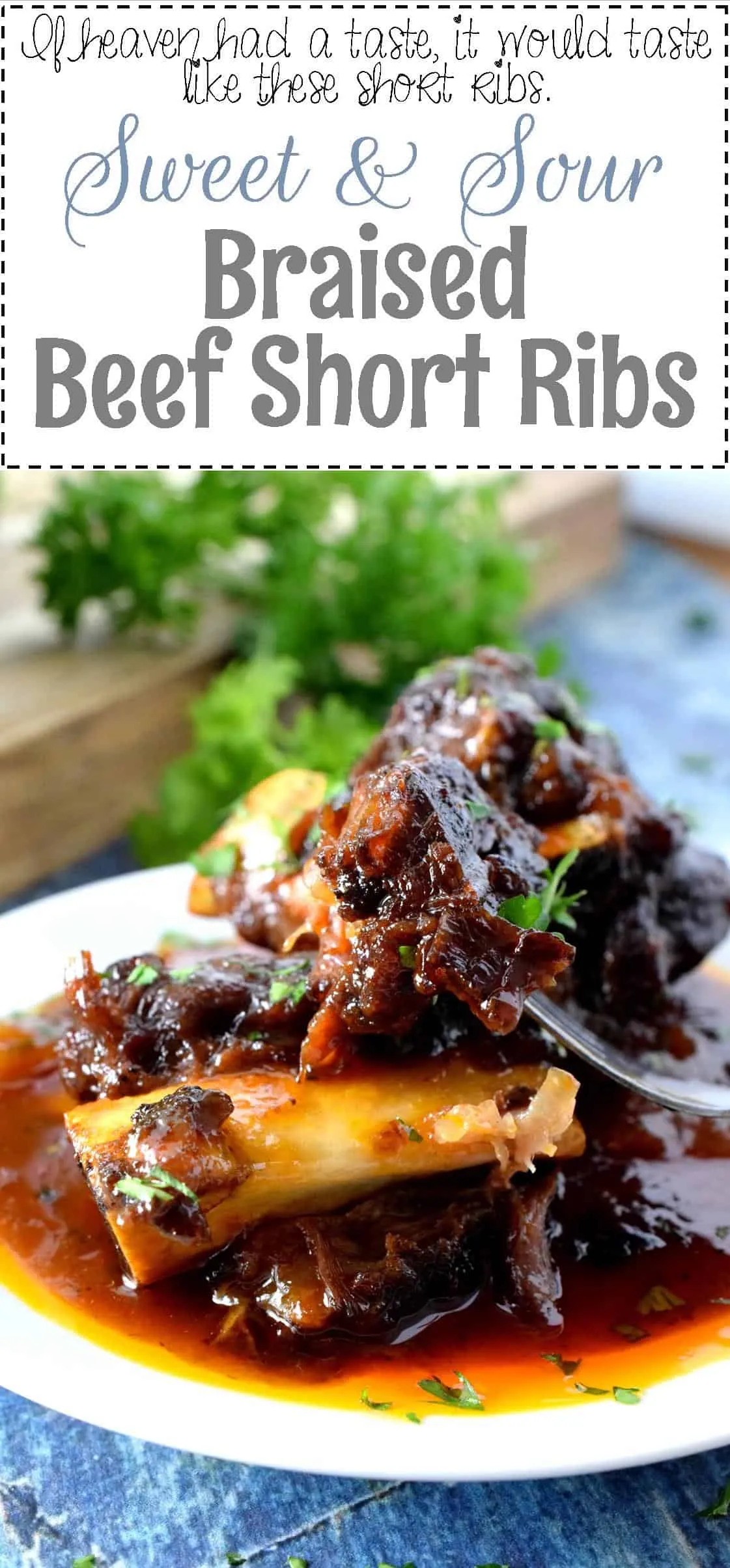 Sweet and Sour Braised Beef Ribs