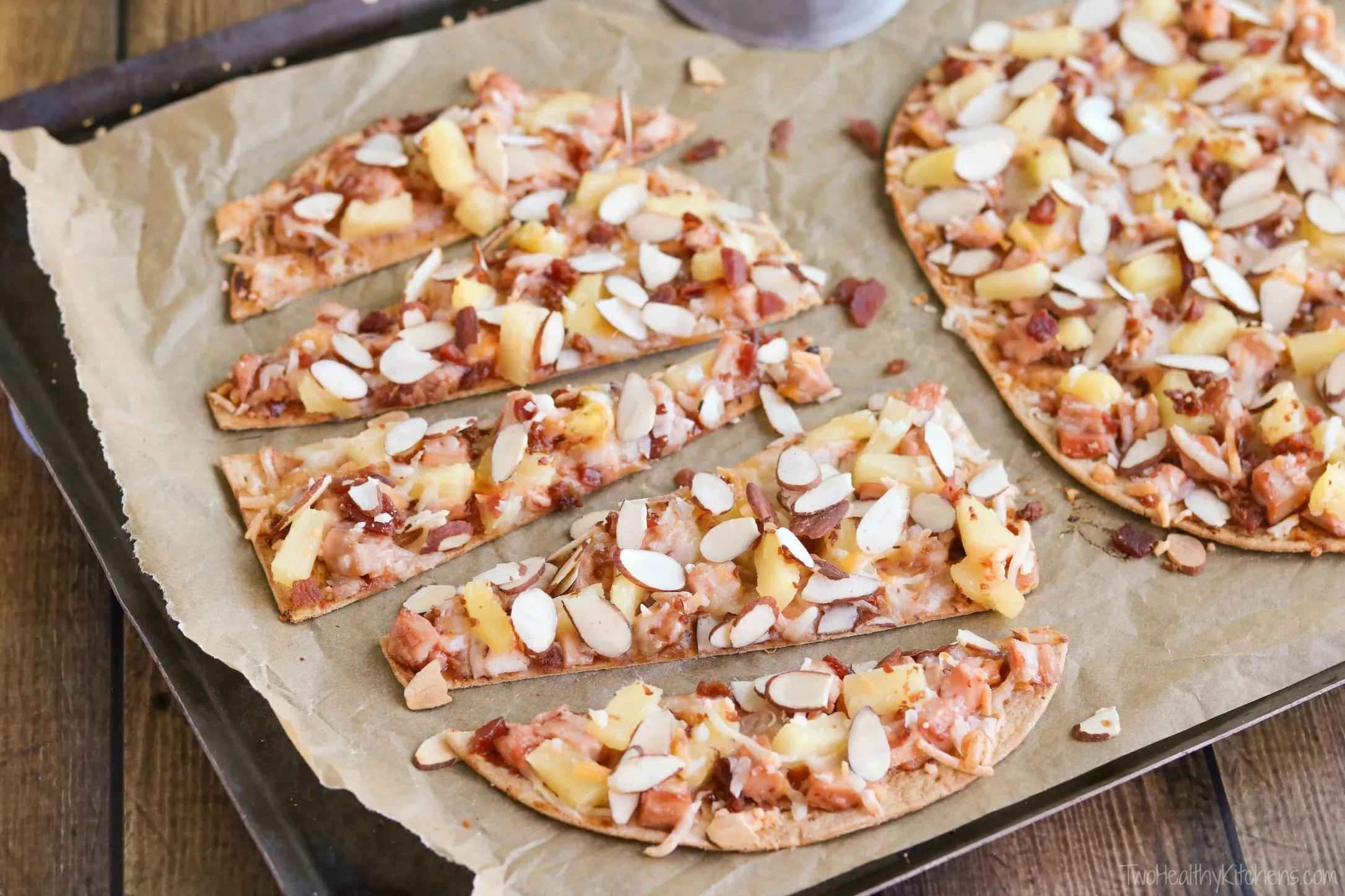 Sweet and Sour Chicken Flatbread Pizza