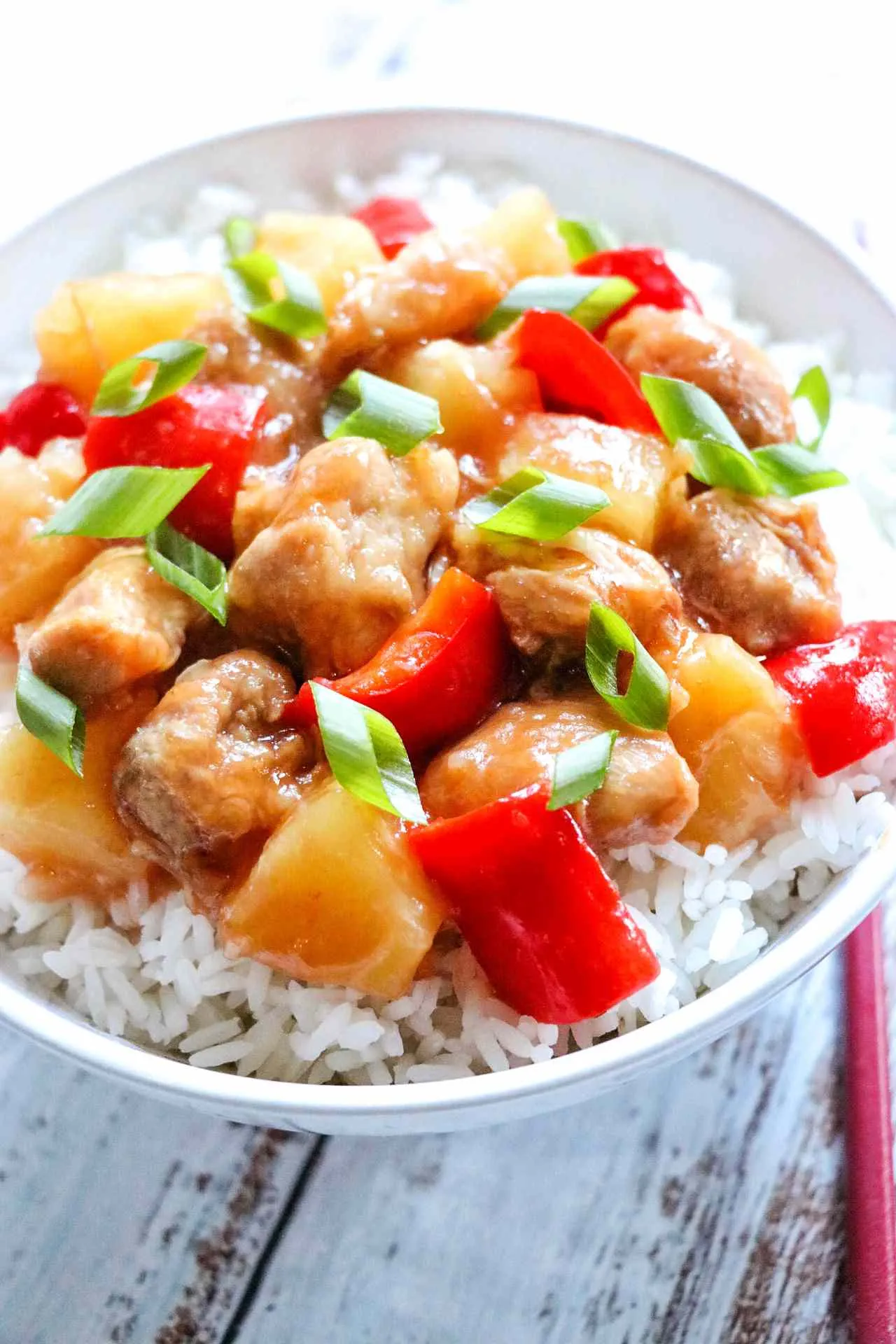 Sweet and Sour Chicken Slow Cooker Customized