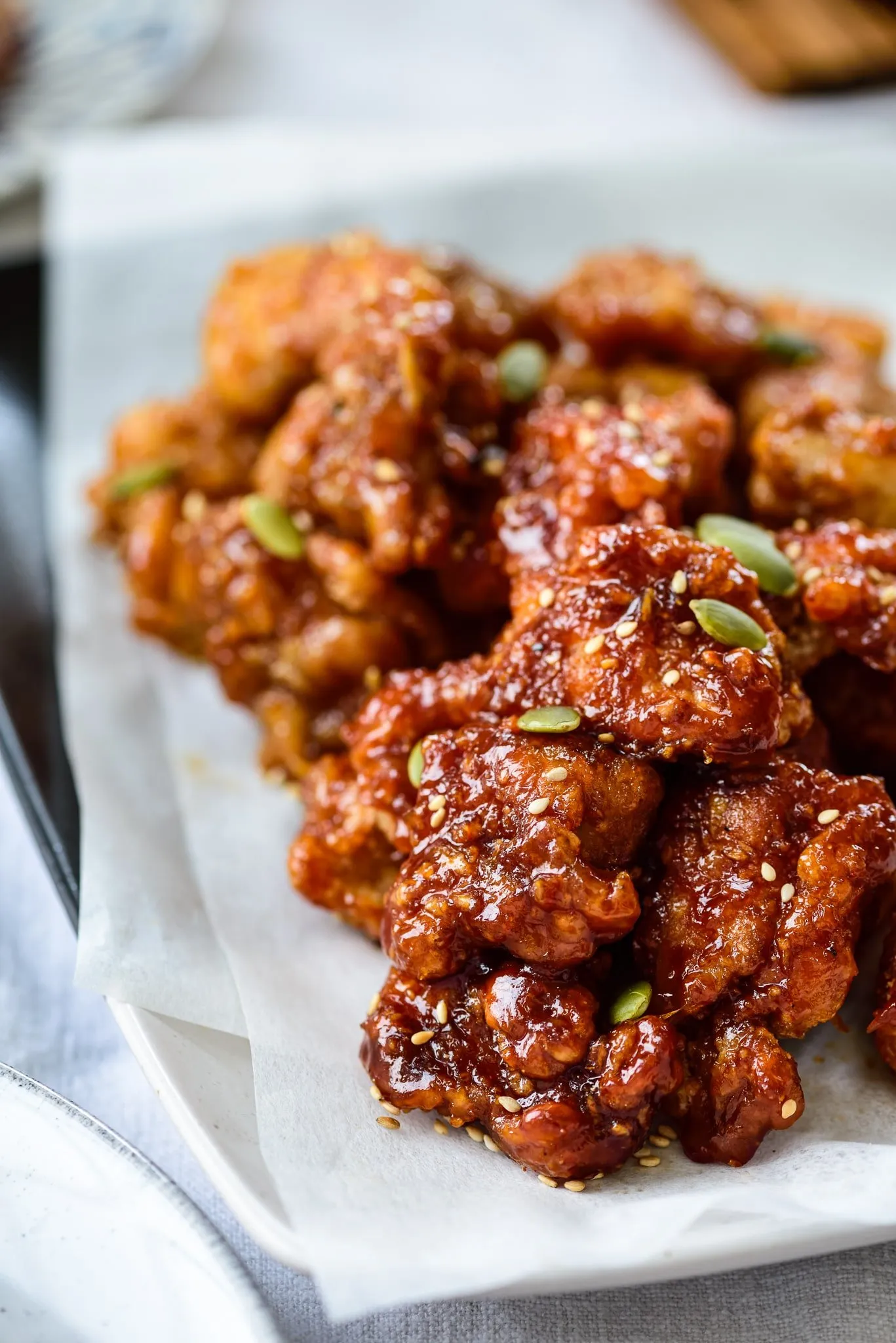 Sweet and Sticky Korean Fried Chicken