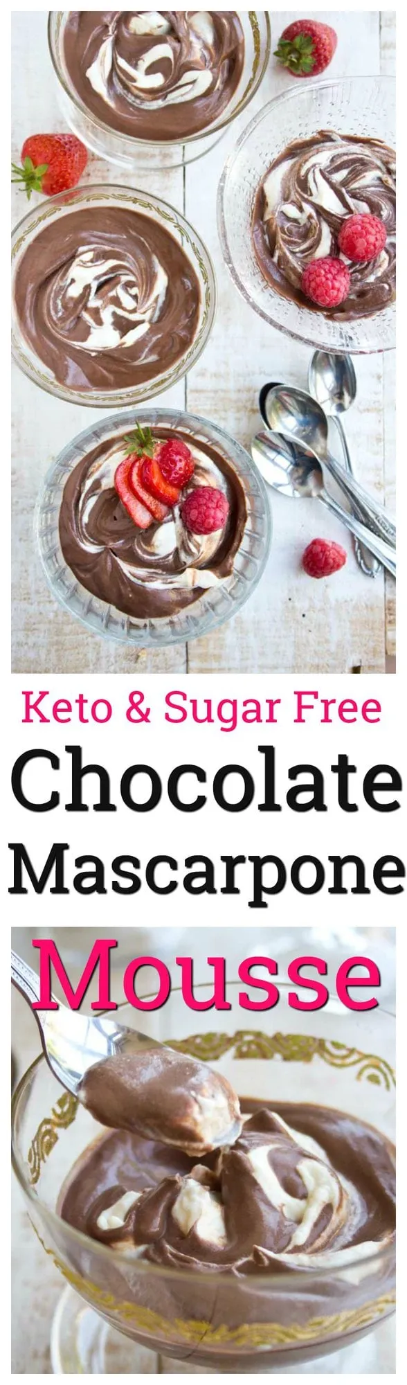 Swiss Chocolate Mascarpone Mousse Keto
