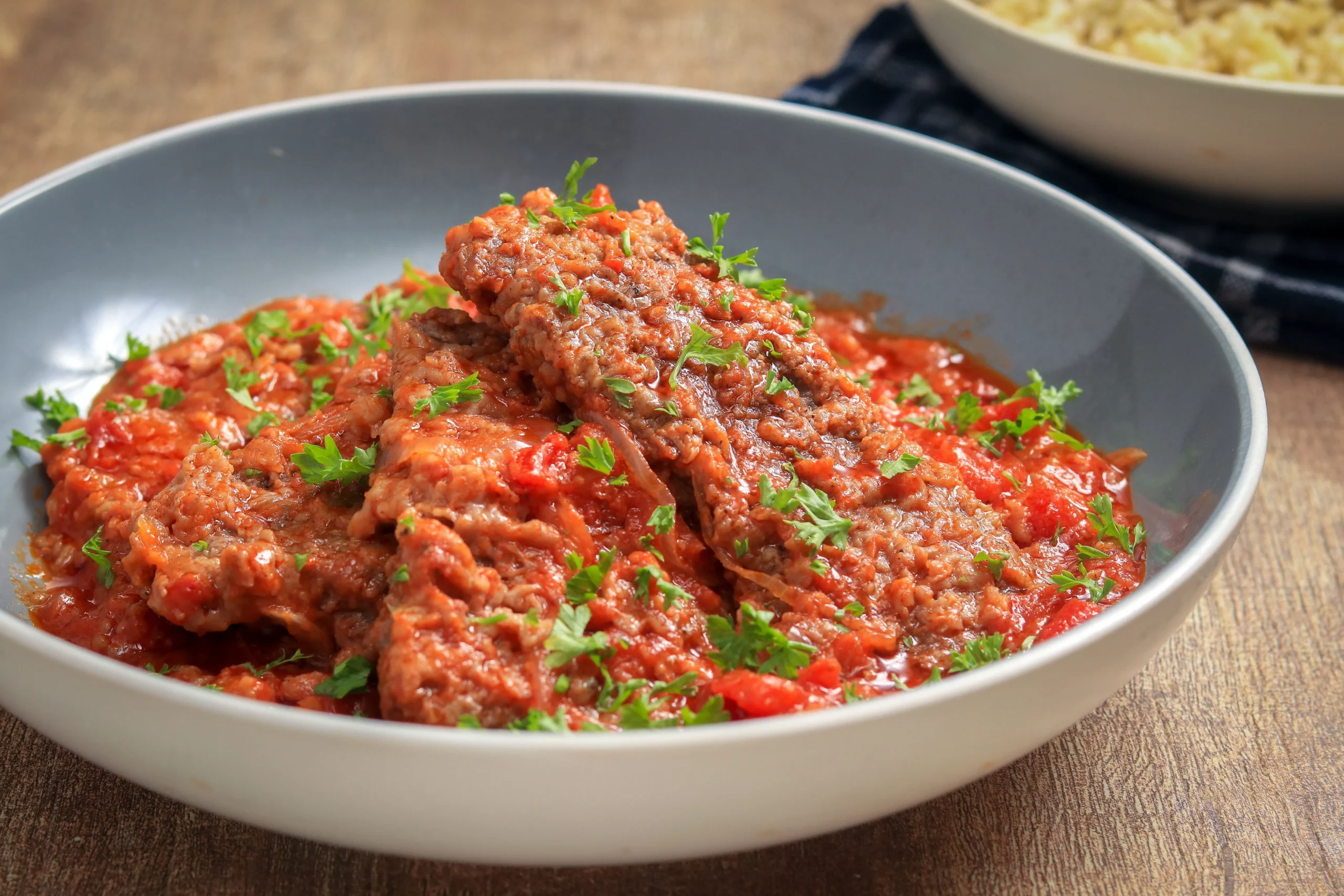 Swiss Steak with Tomato Sauce