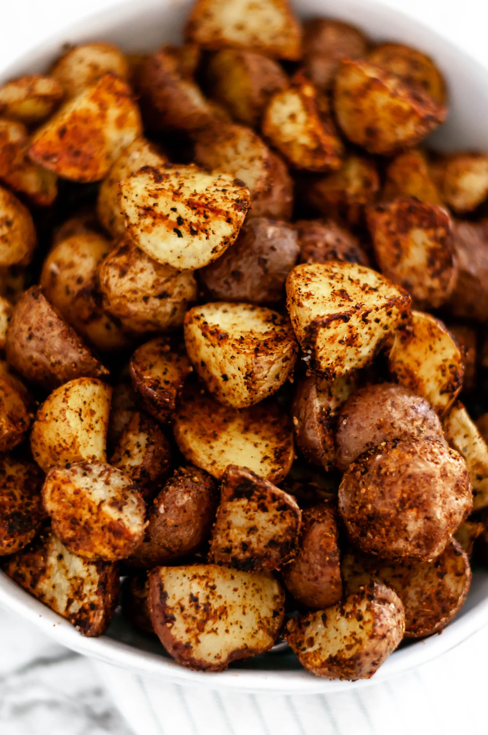 Taco Spiced Roasted Potatoes (Oil Free)