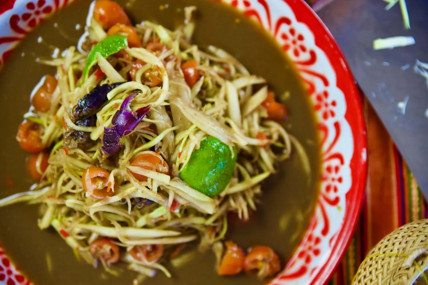 Tam Lao Papaya Salad
