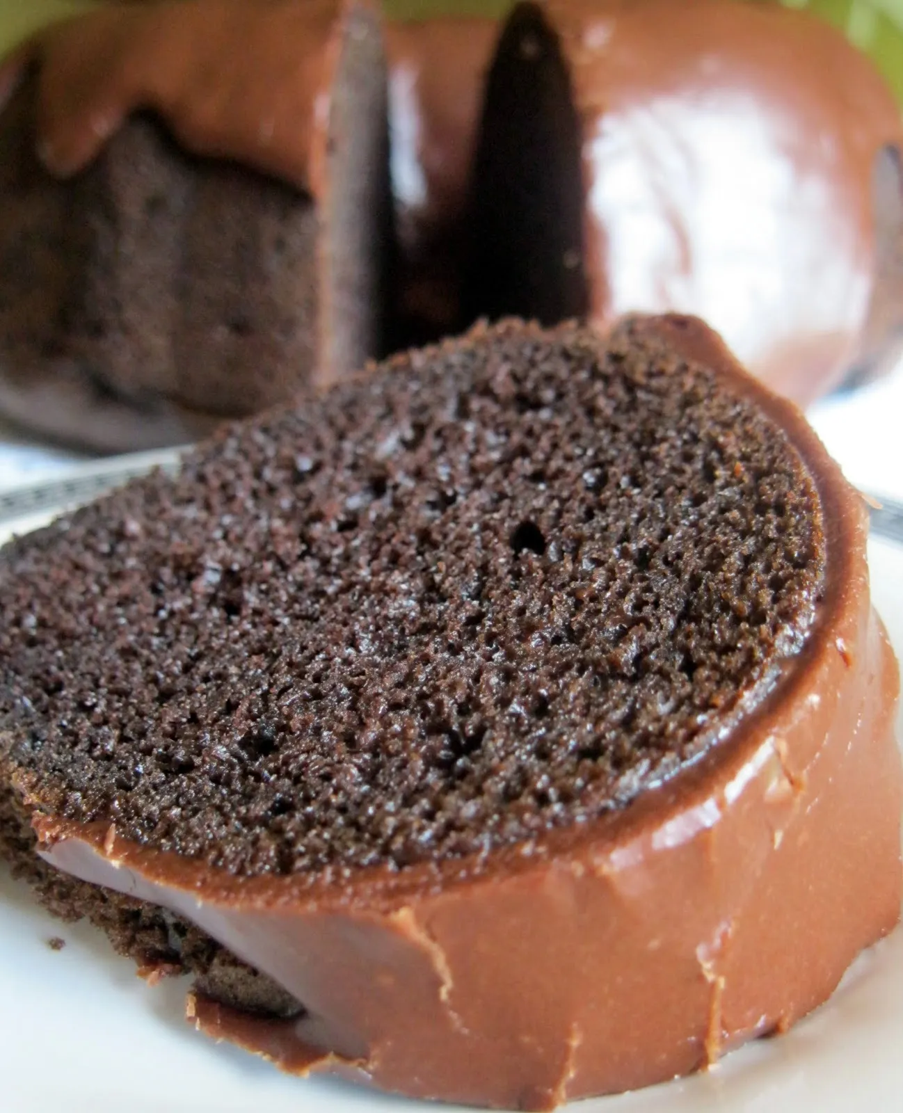 Tangerine Dark Chocolate Pound Cake