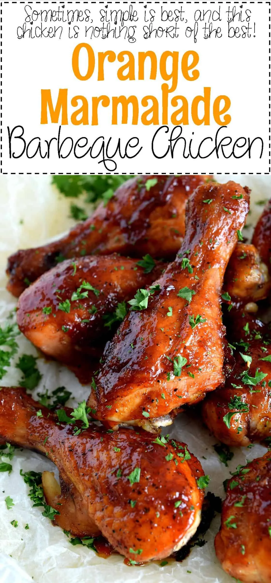 Tangy Orange Barbeque Chicken