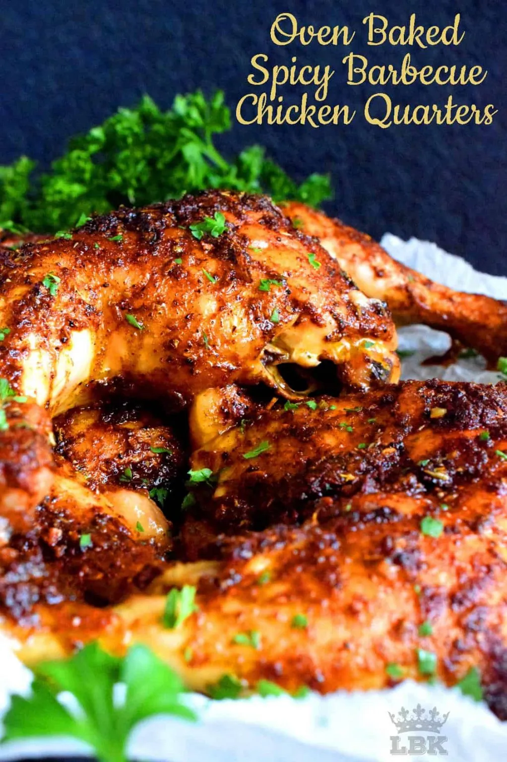 Tangy Oven Barbecue Chicken