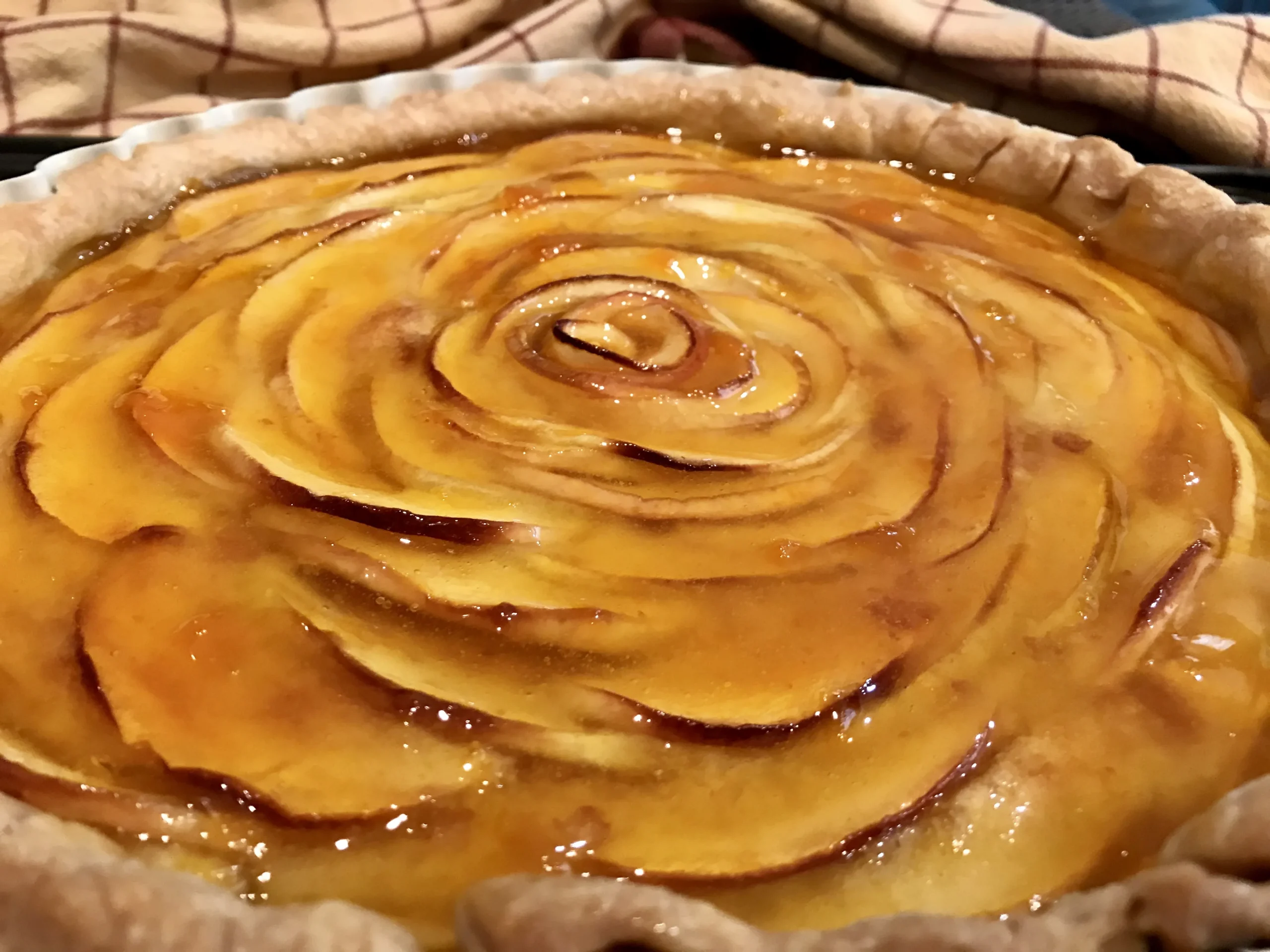 Tarte aux Pommes Normande (Normandy Apple Tart)