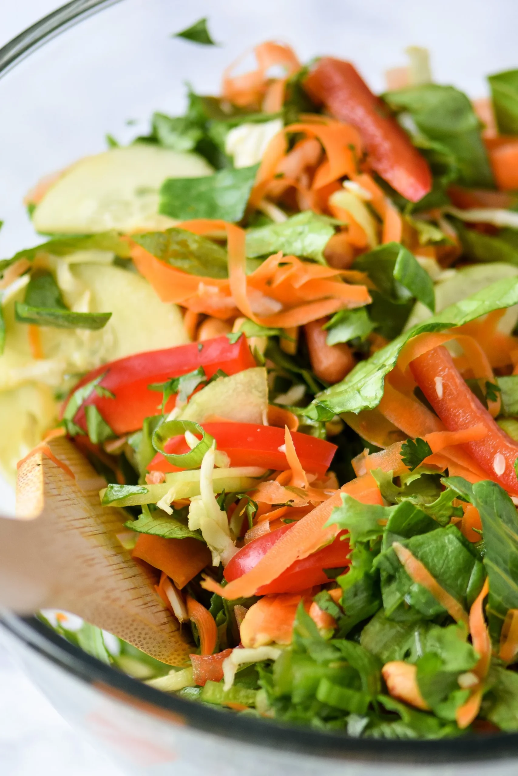 Thai Chopped Salad with Peanut Vinaigrette