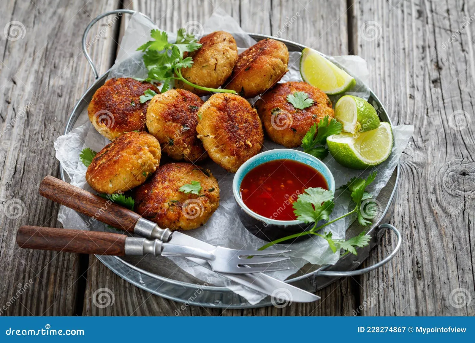 Thai Spicy Fish Cakes (Tod Man)