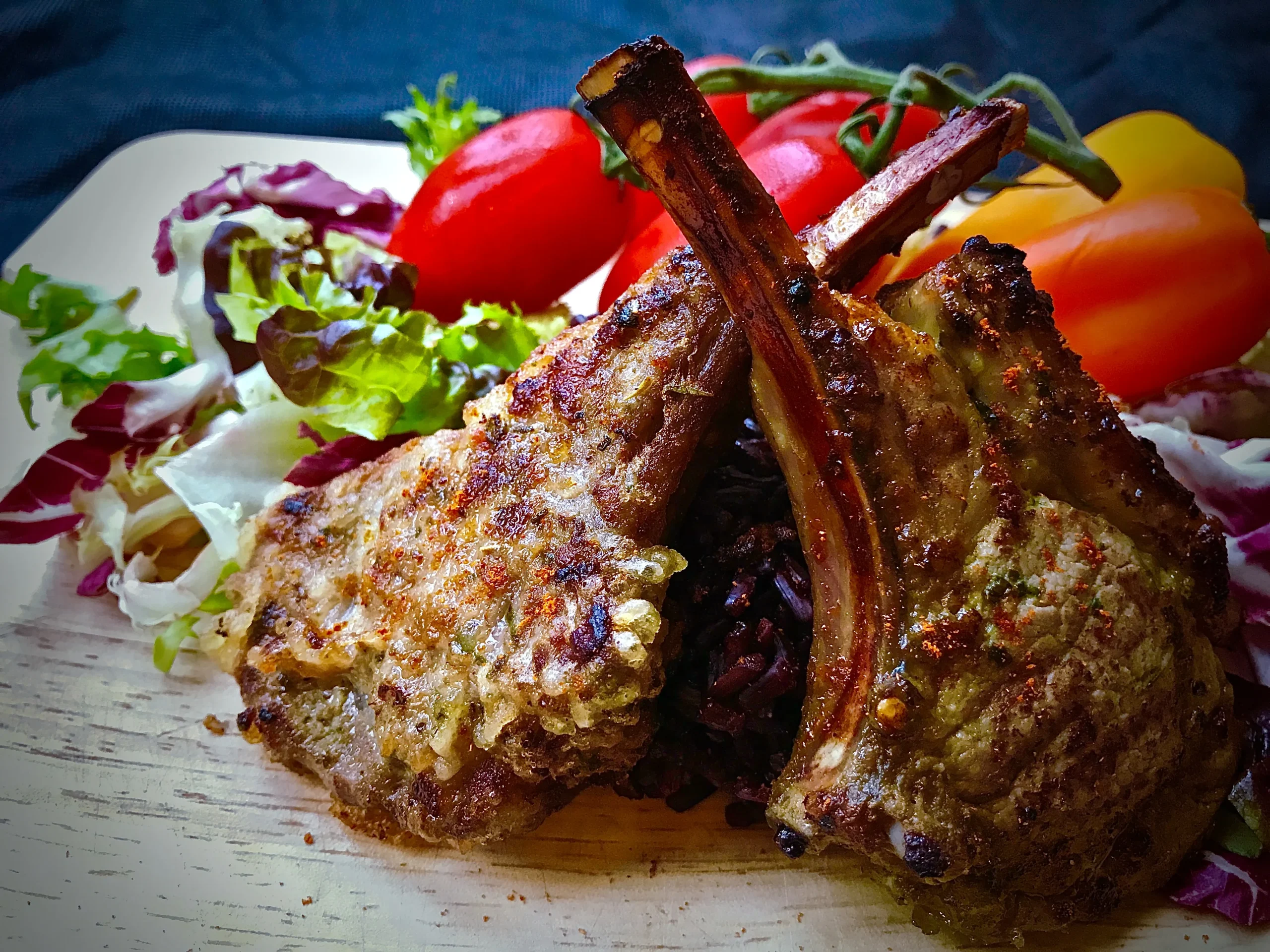 Thai Style Lamb in a Lattice