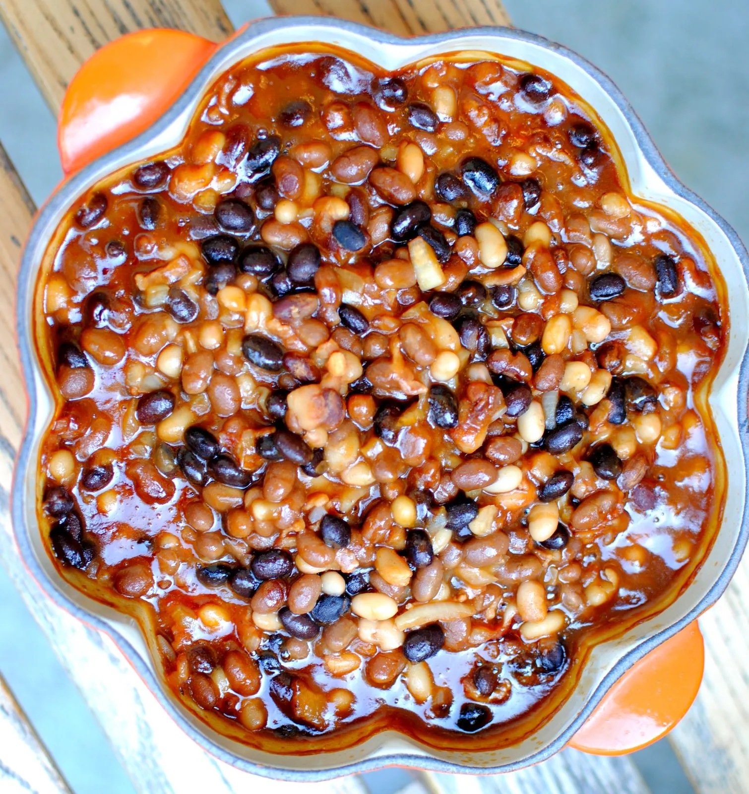 Three Bean Baked Beans