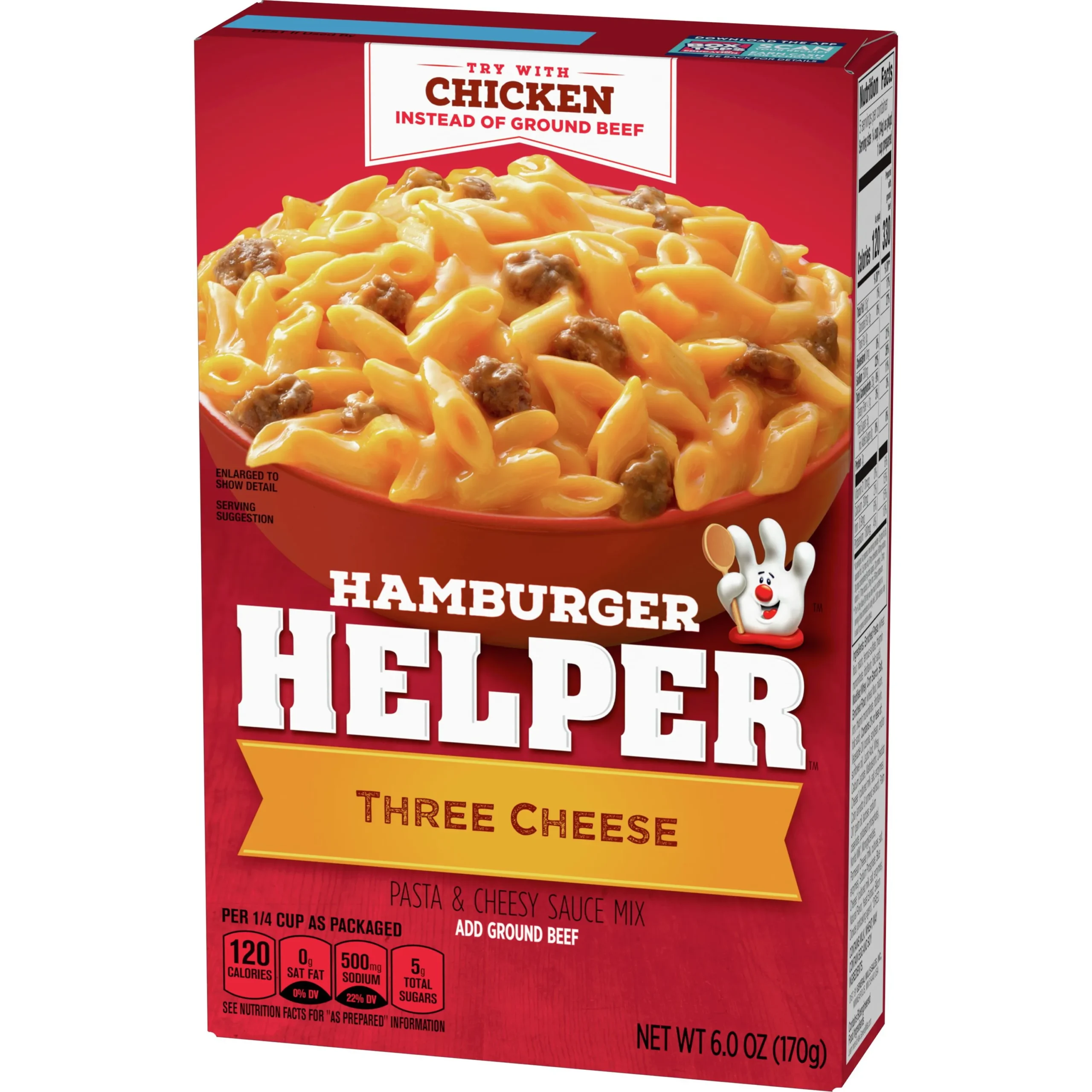 Three Cheese Hamburger Helper