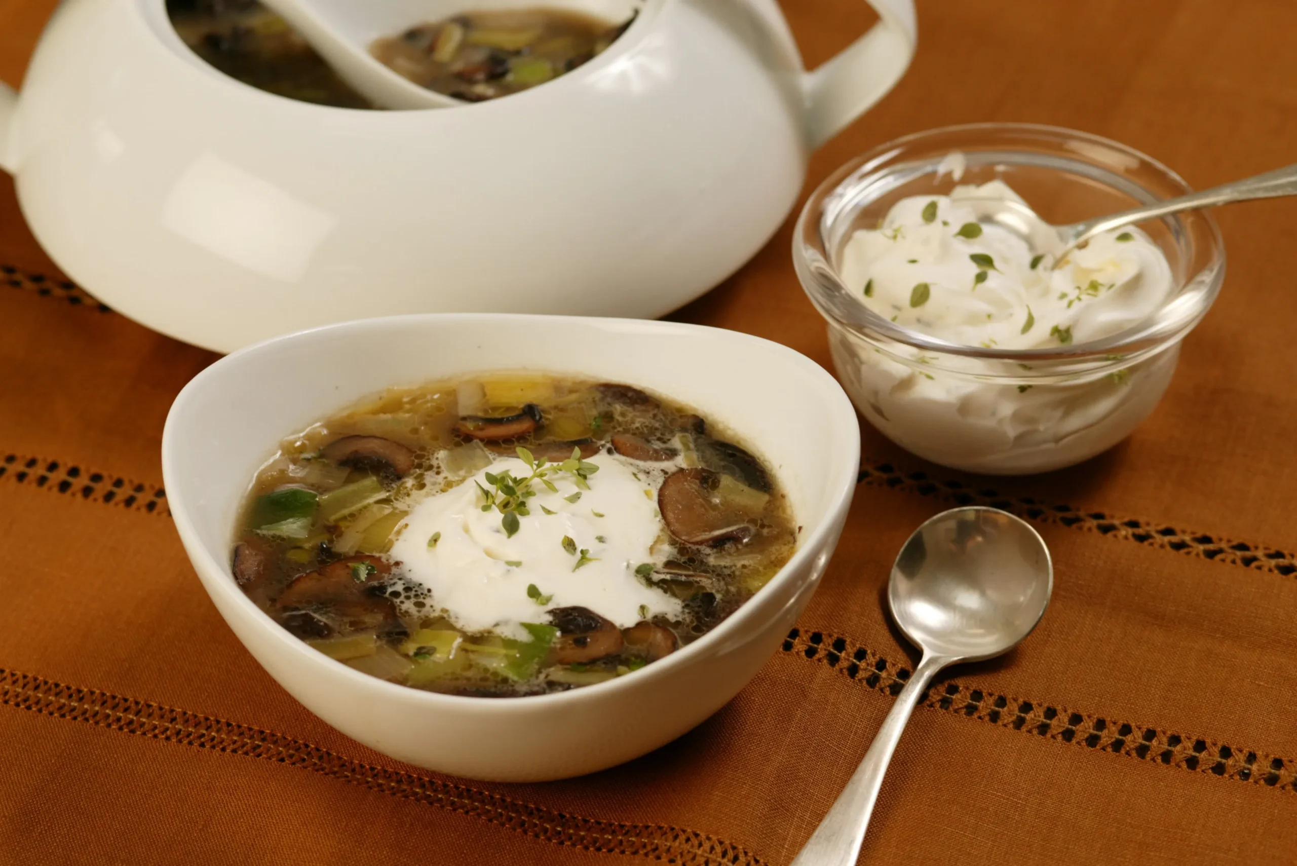 Thyme and Leek Soup