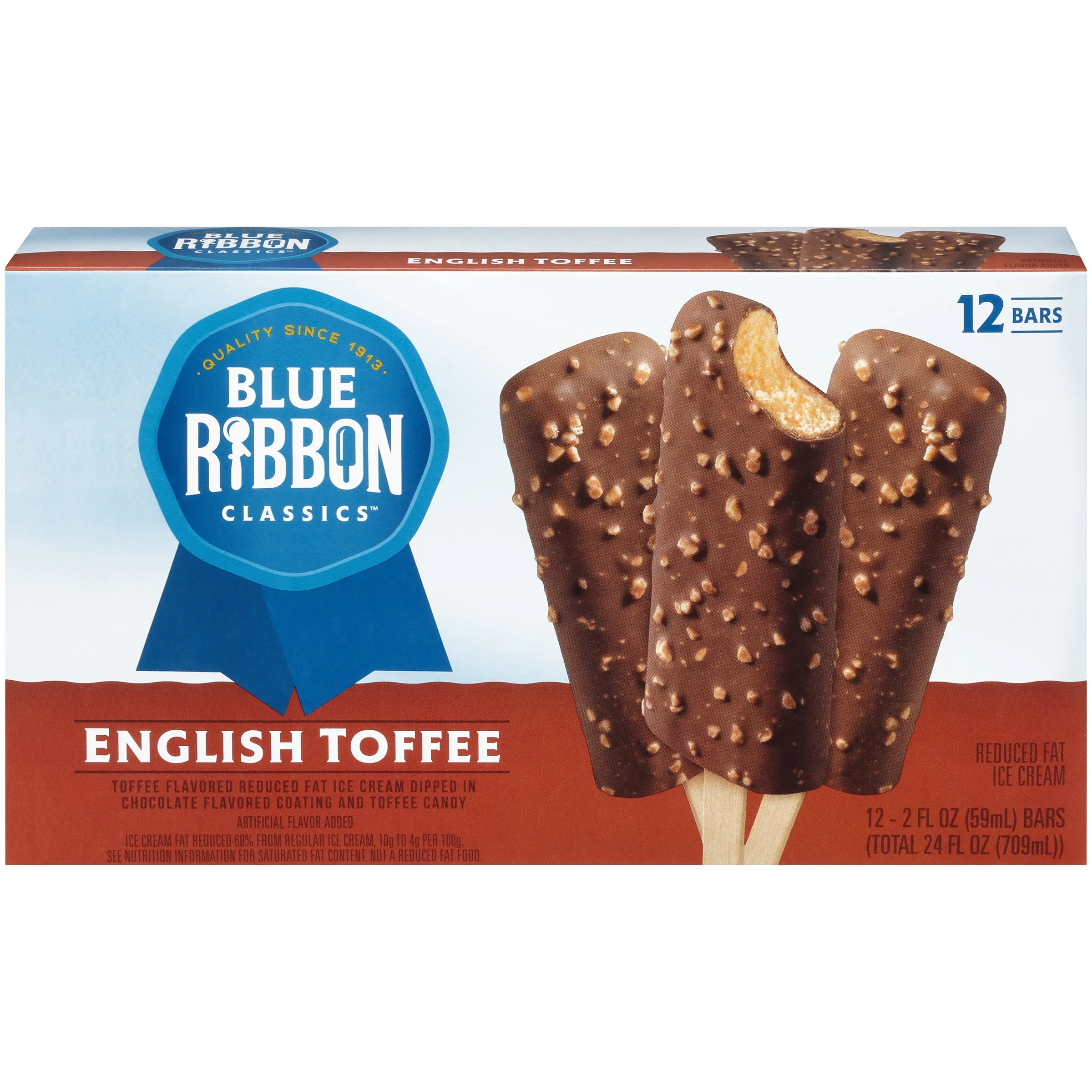 Toffee Ice Cream Squares