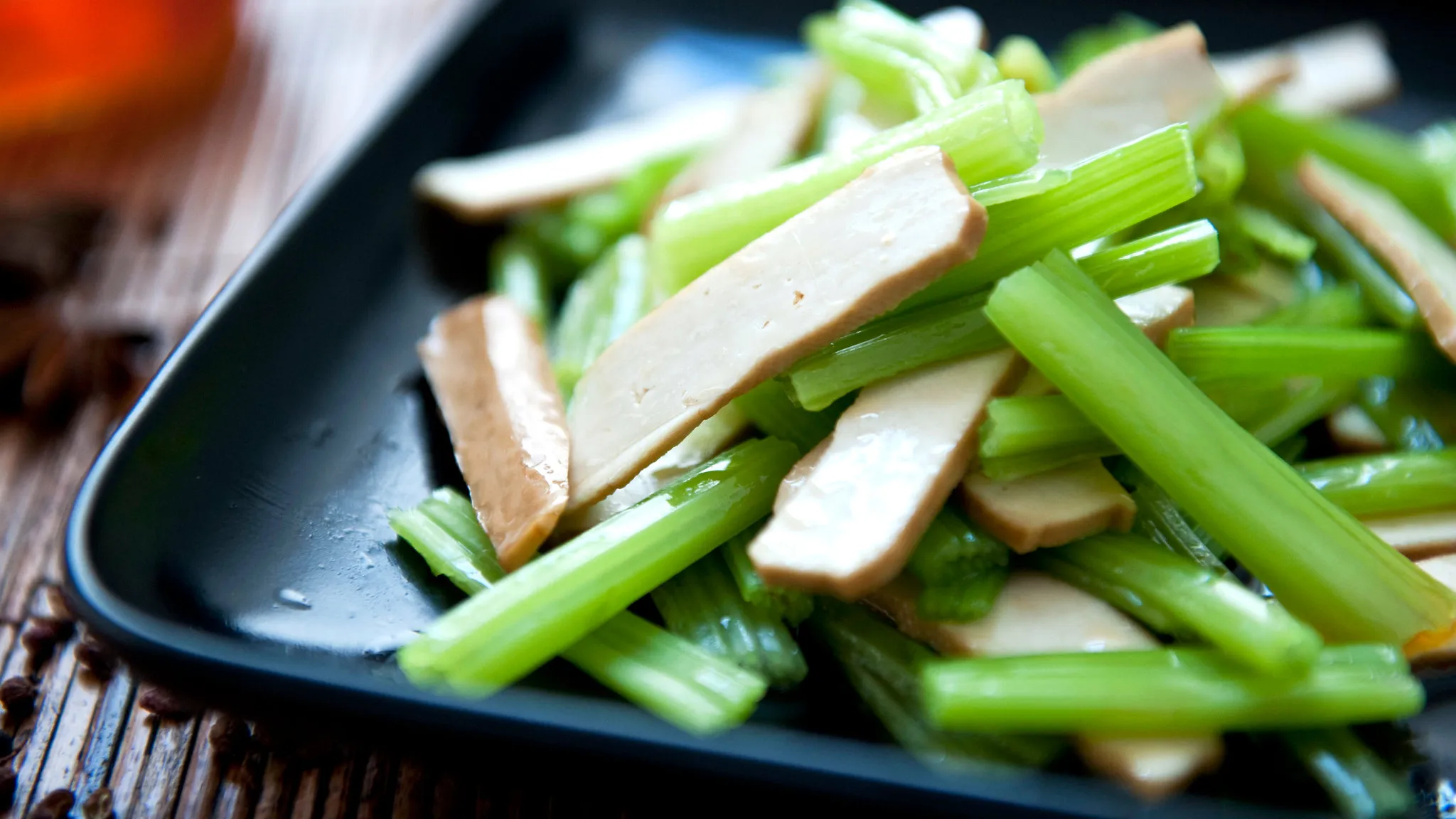 Tofu and Celery Salad