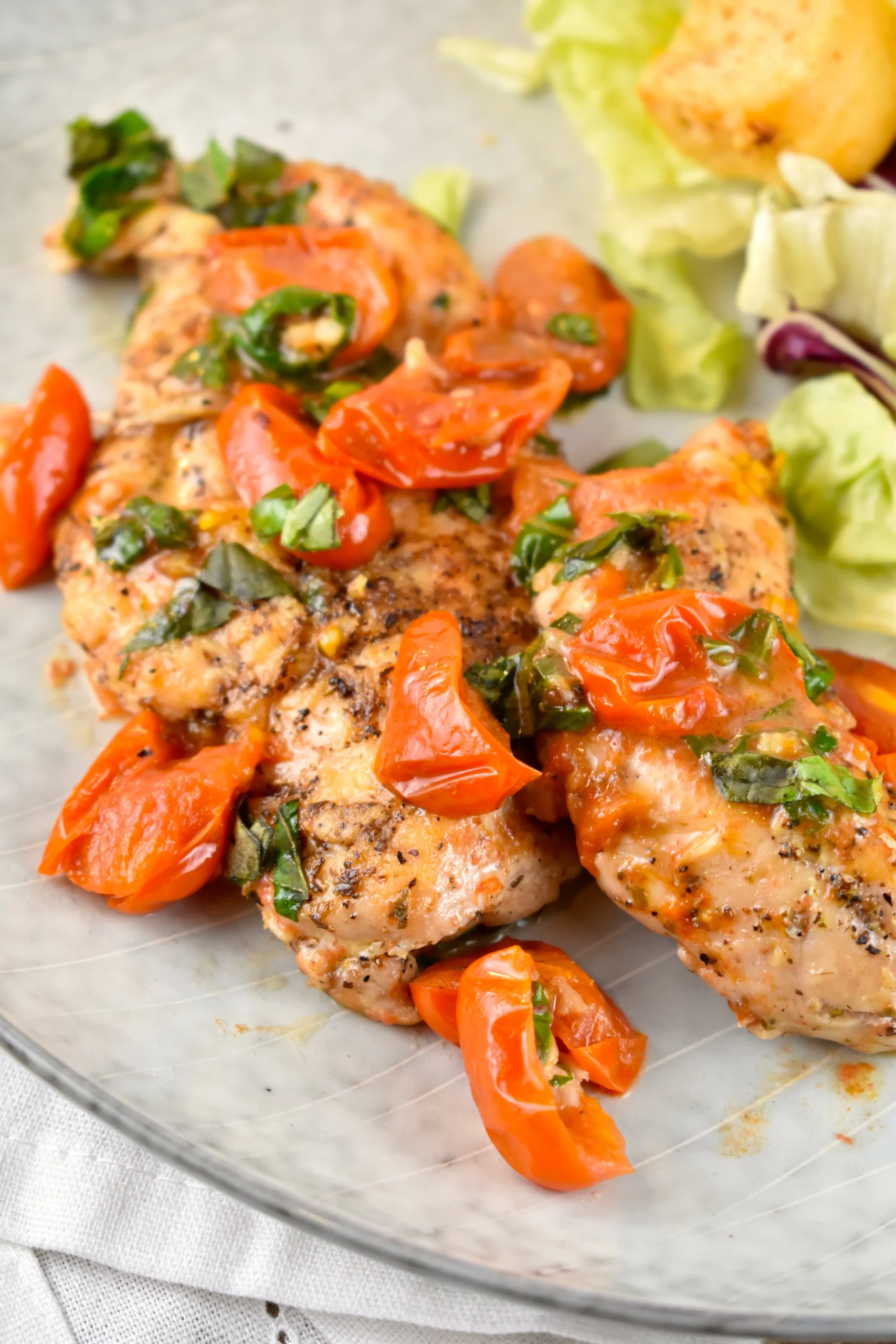 Tomato Basil Cashew Chicken Tenders