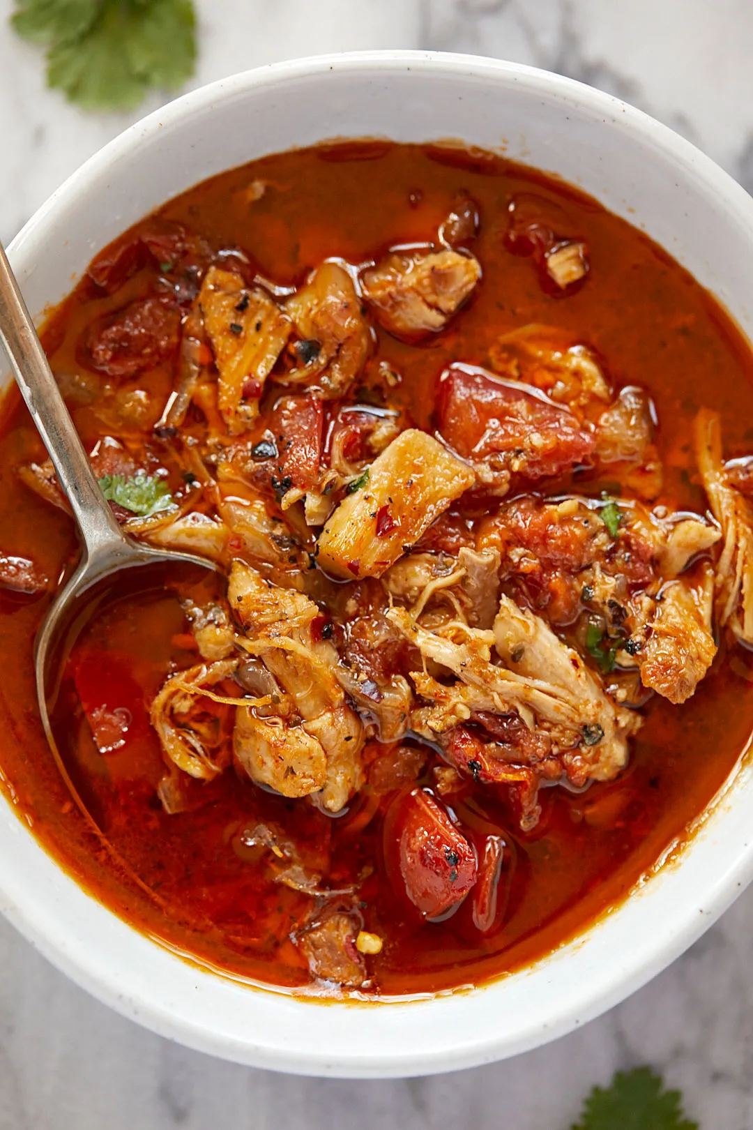 Tomato Basil Chicken Soup