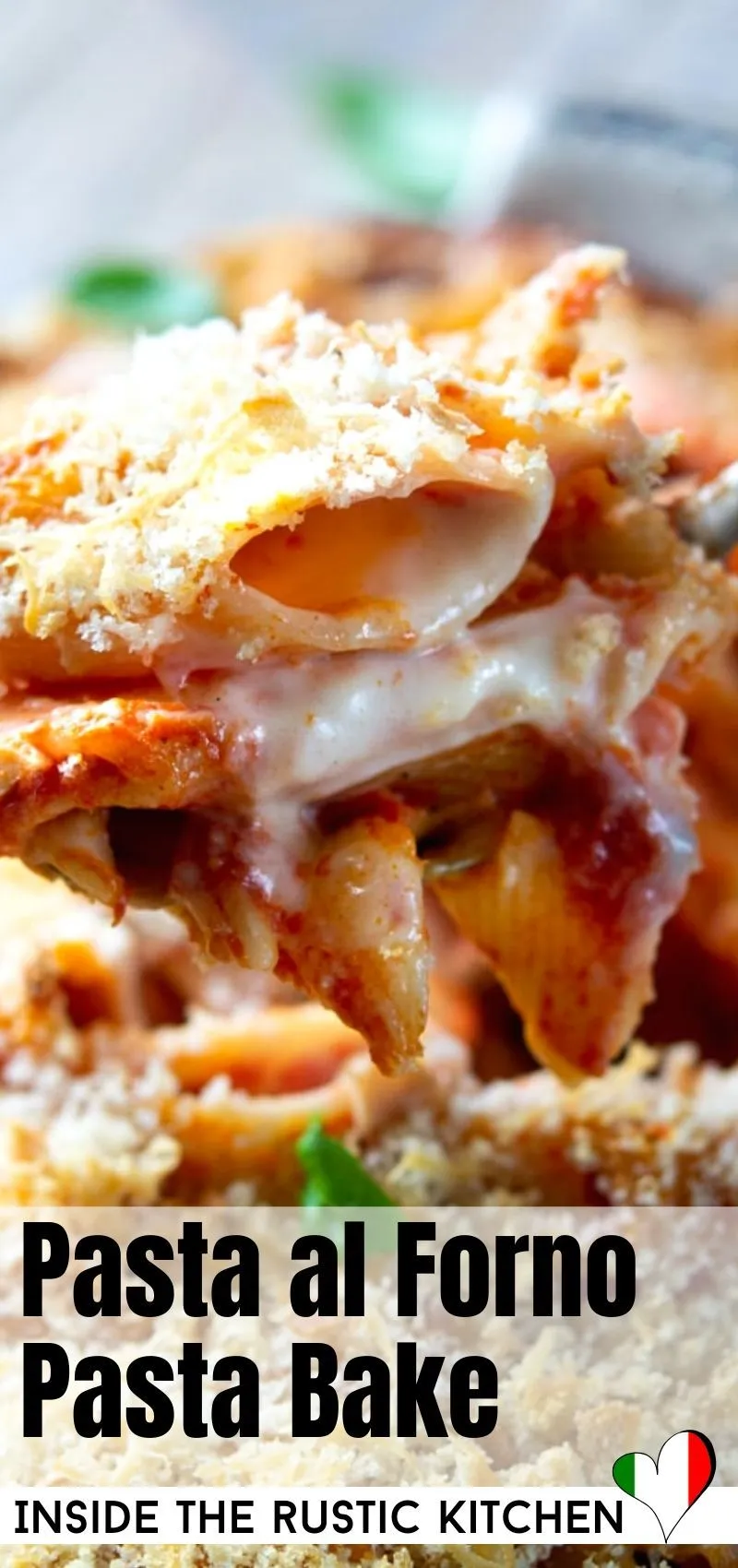 Tomato Pasta Bake (Pasta al Forno)
