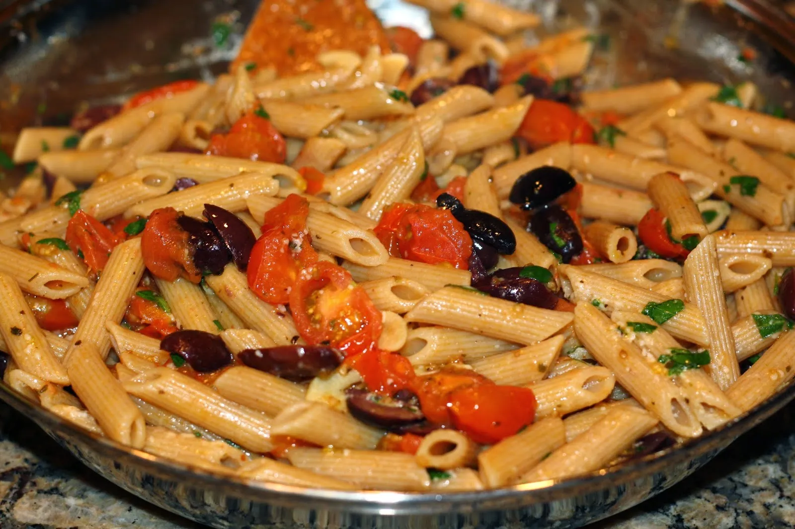 Tomato and Olive Penne
