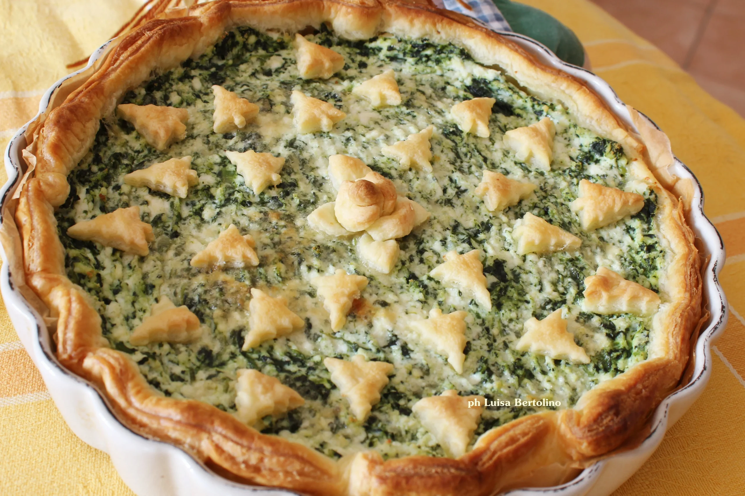 Torta di Ricotta e Spinaci Country Pie