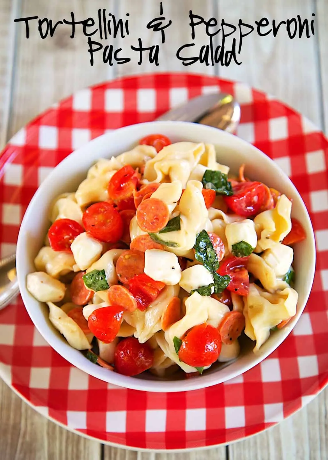 Tortellini Salad with Pepperoni