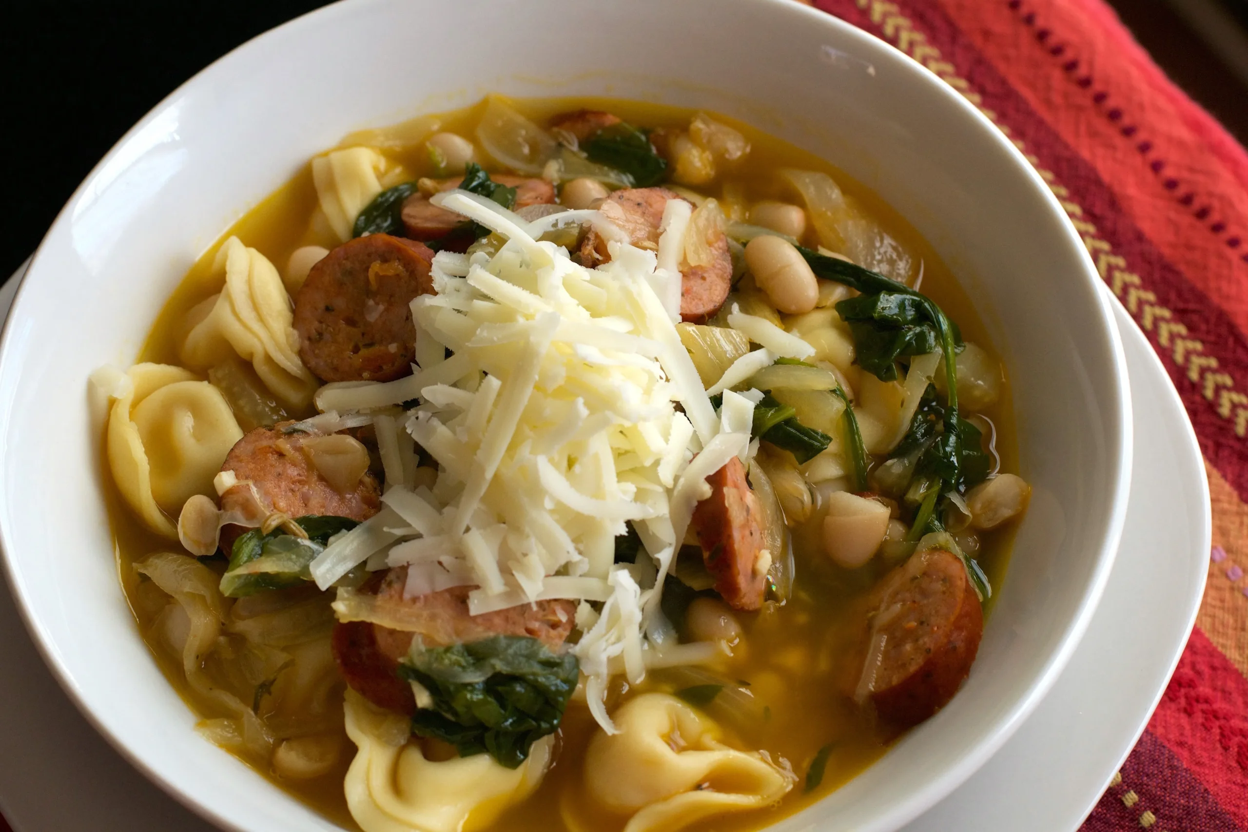 Tortellini and Bean Soup