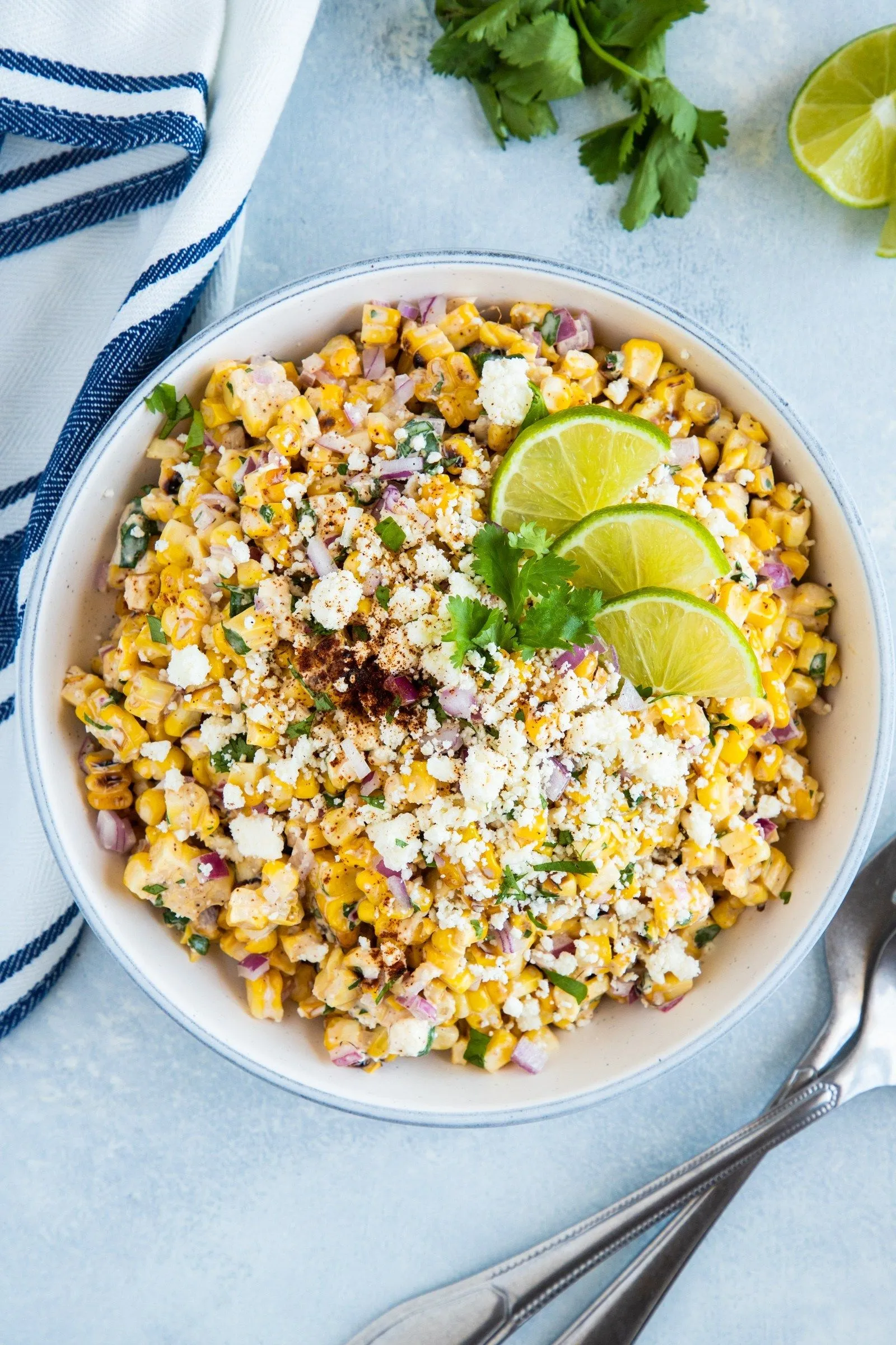 Tostada Mexican Corn Salad