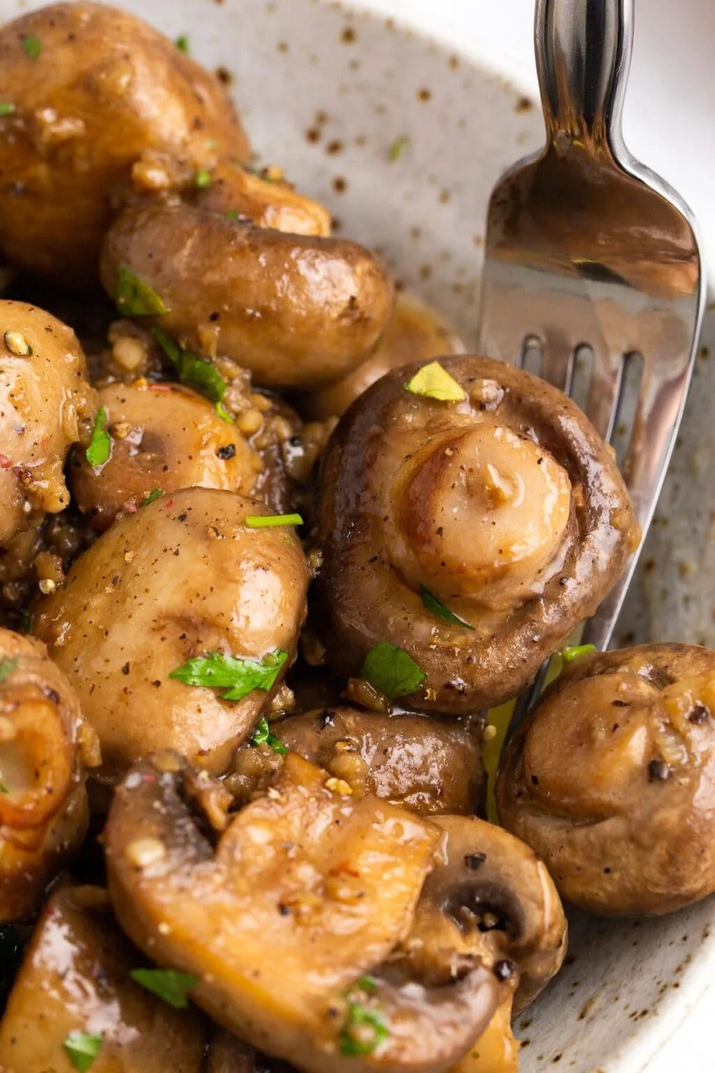 Traeger Garlic Butter Mushrooms