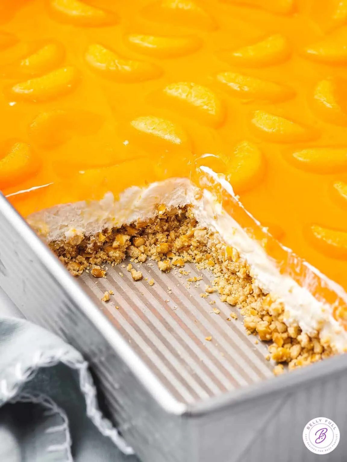 Tropical Orange Pretzel Salad